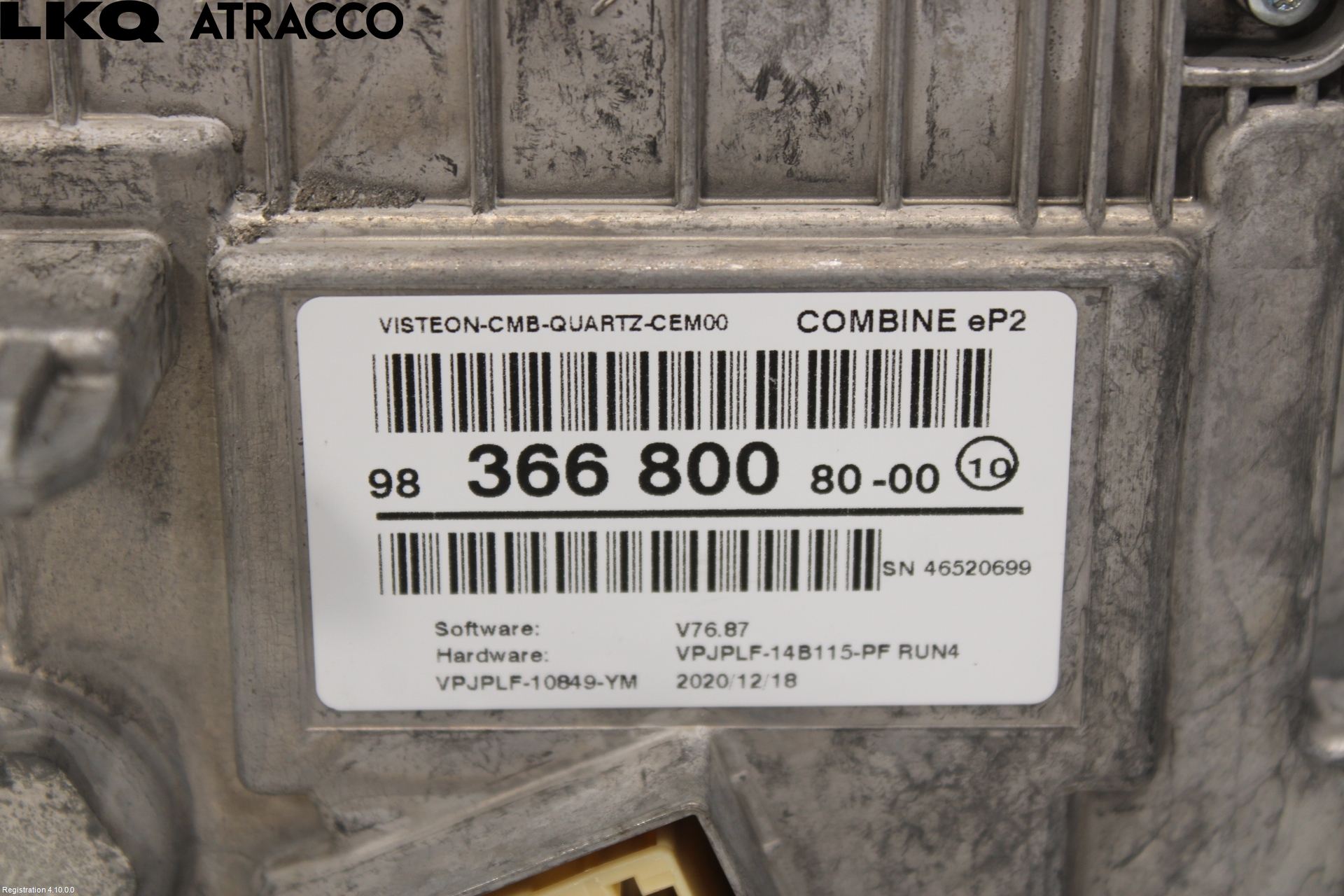 Peugeot 208/E-208 20- Instr Kombinert