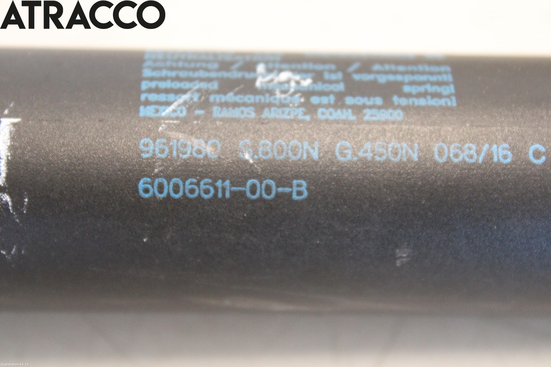 Tesla MODEL S 13- Bakluke Demper-Gassfjær