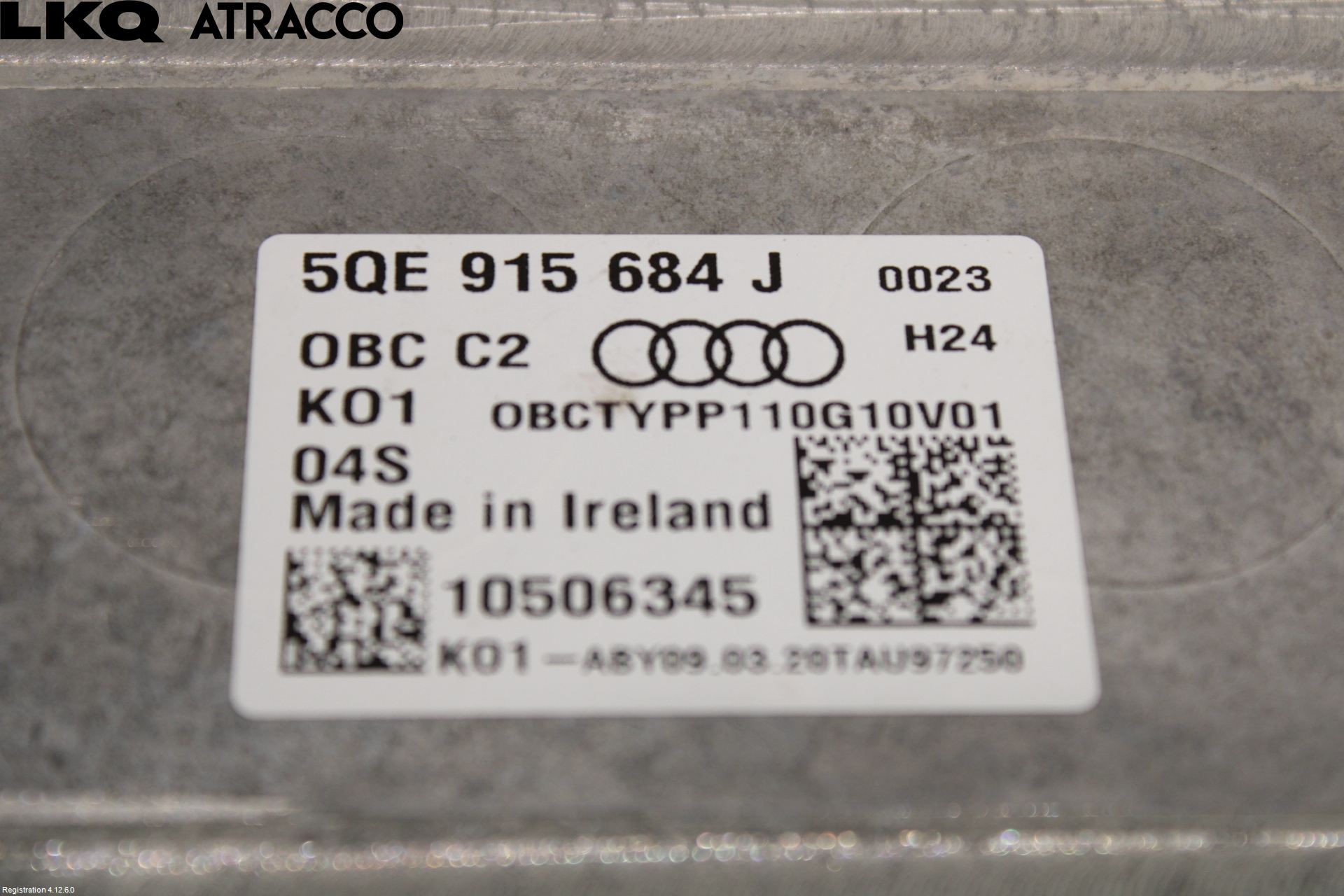 Audi E-TRON, S GE 19- Batterilader Hybrid