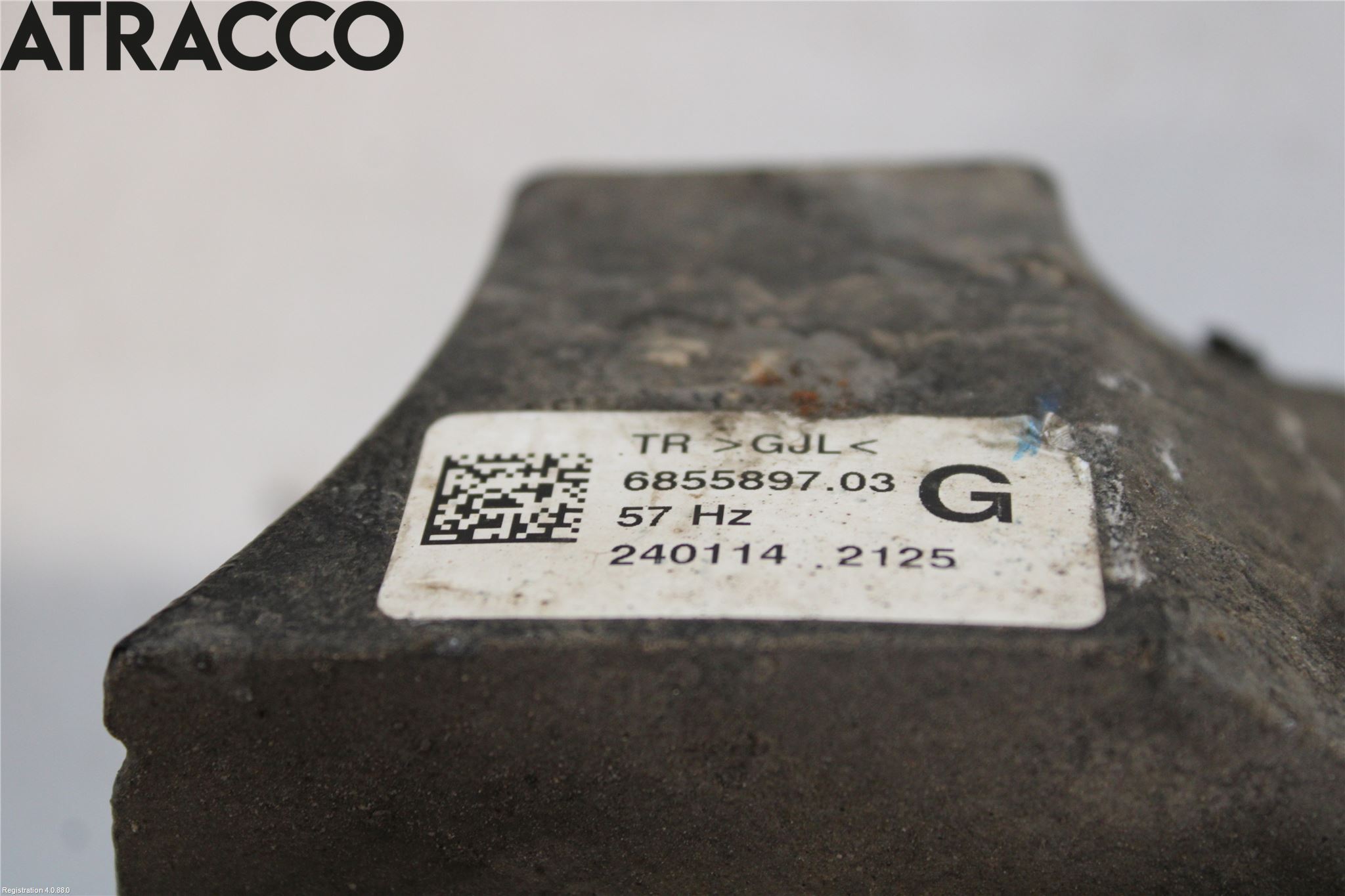 BMW 3 F30/F31/F80 12-19 Bakaksel Feste Travers-Ramme