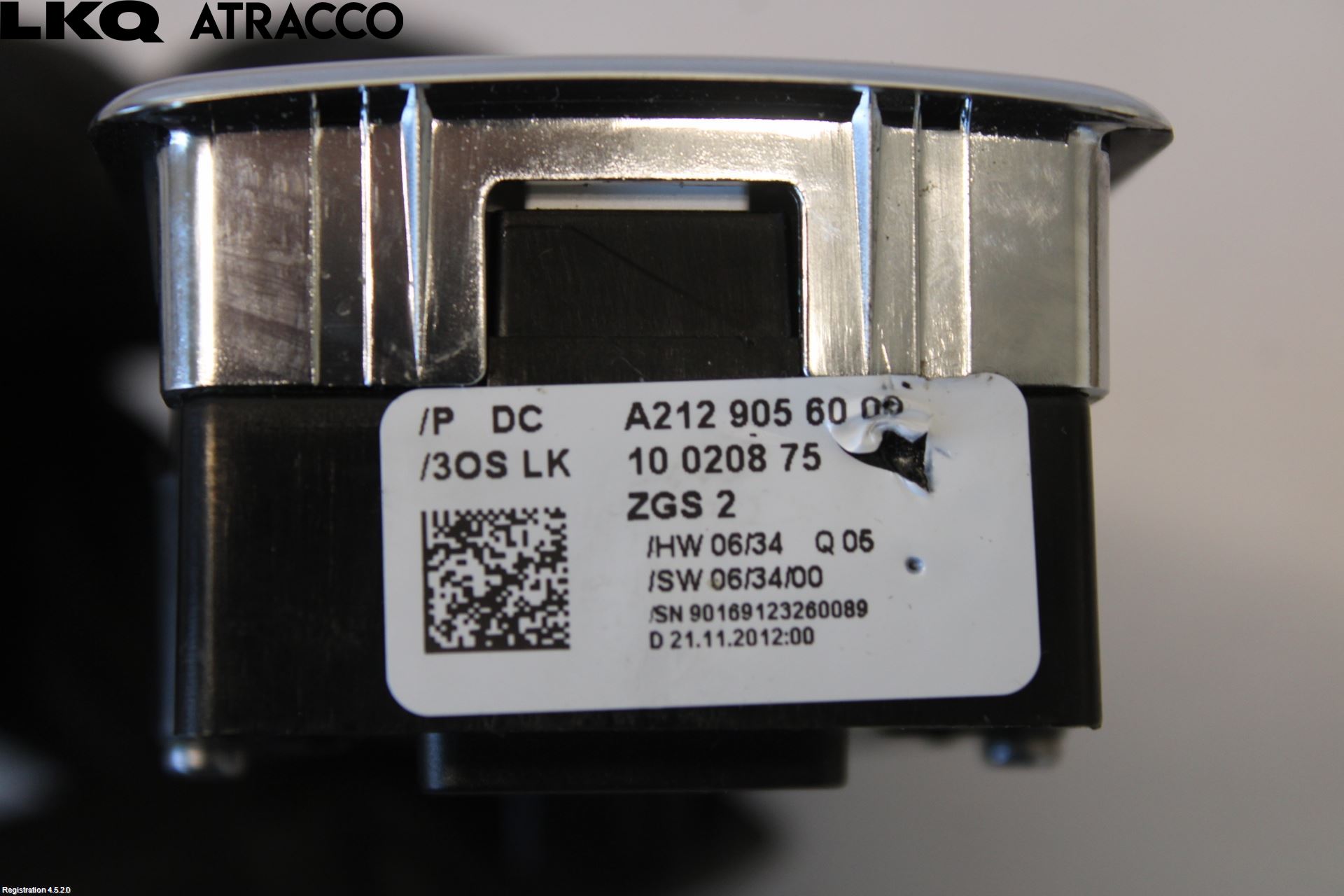 Mercedes-Benz MB E-KLASS (W212) 09-16 Bryter Vindusheis