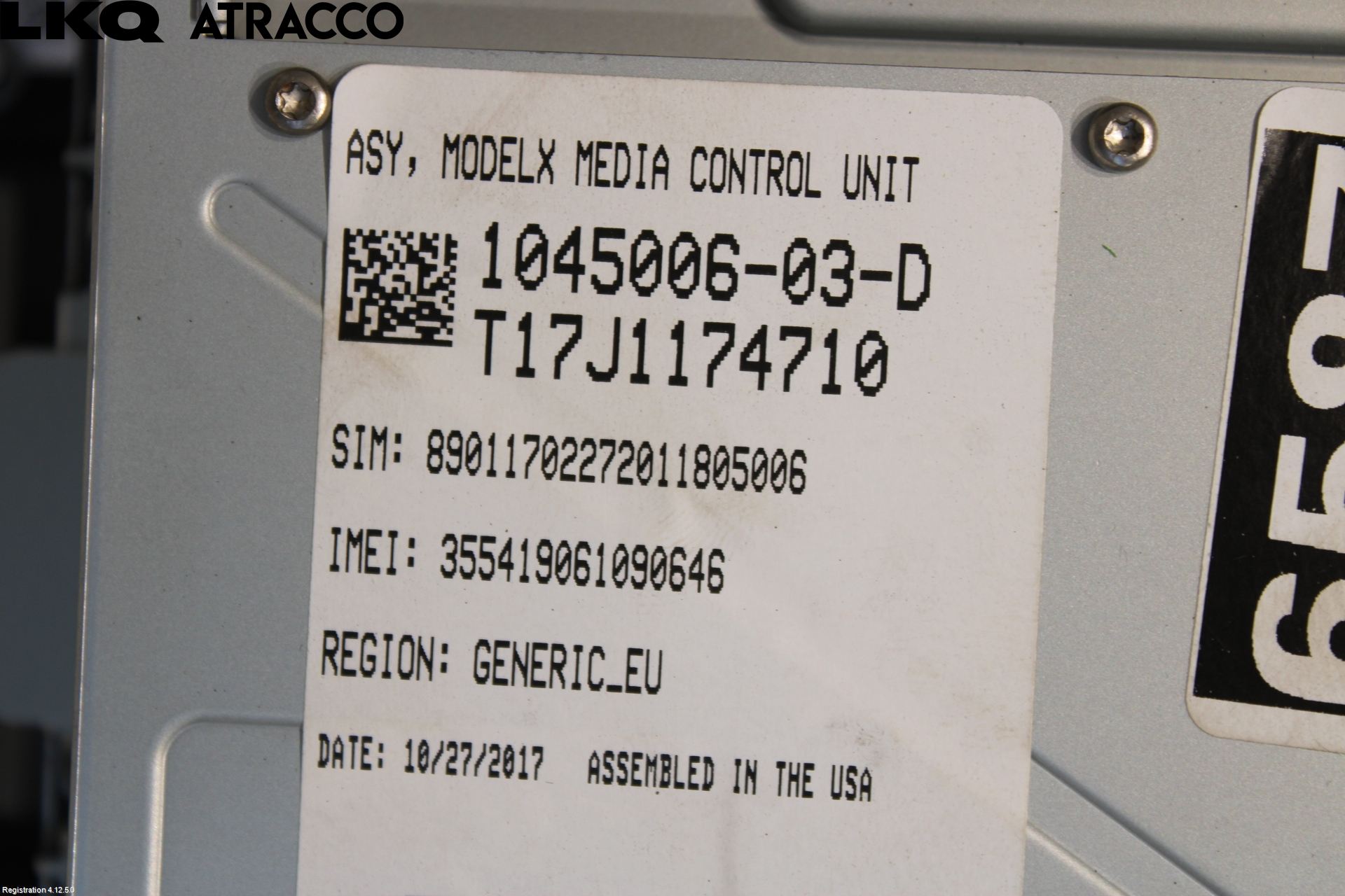 Tesla MODEL S 13- Multifunktionsdisplay