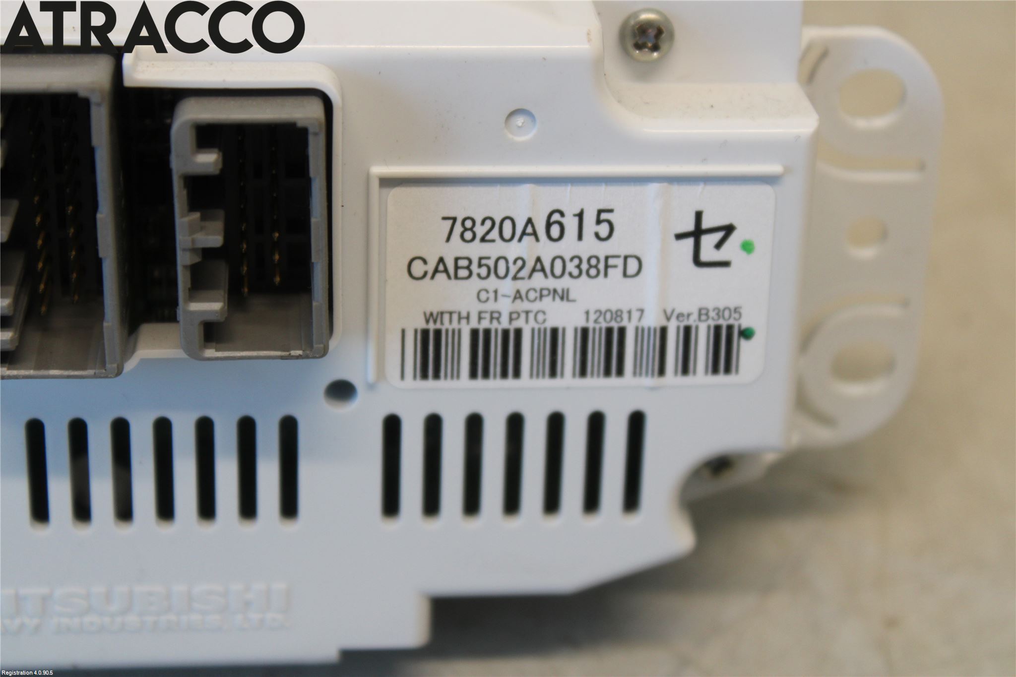 Mitsubishi ASX 10-22 Varme Ac Betjening-Display