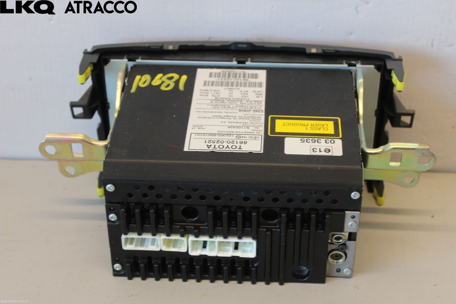 Toyota AURIS 10-12 Stereo Radio