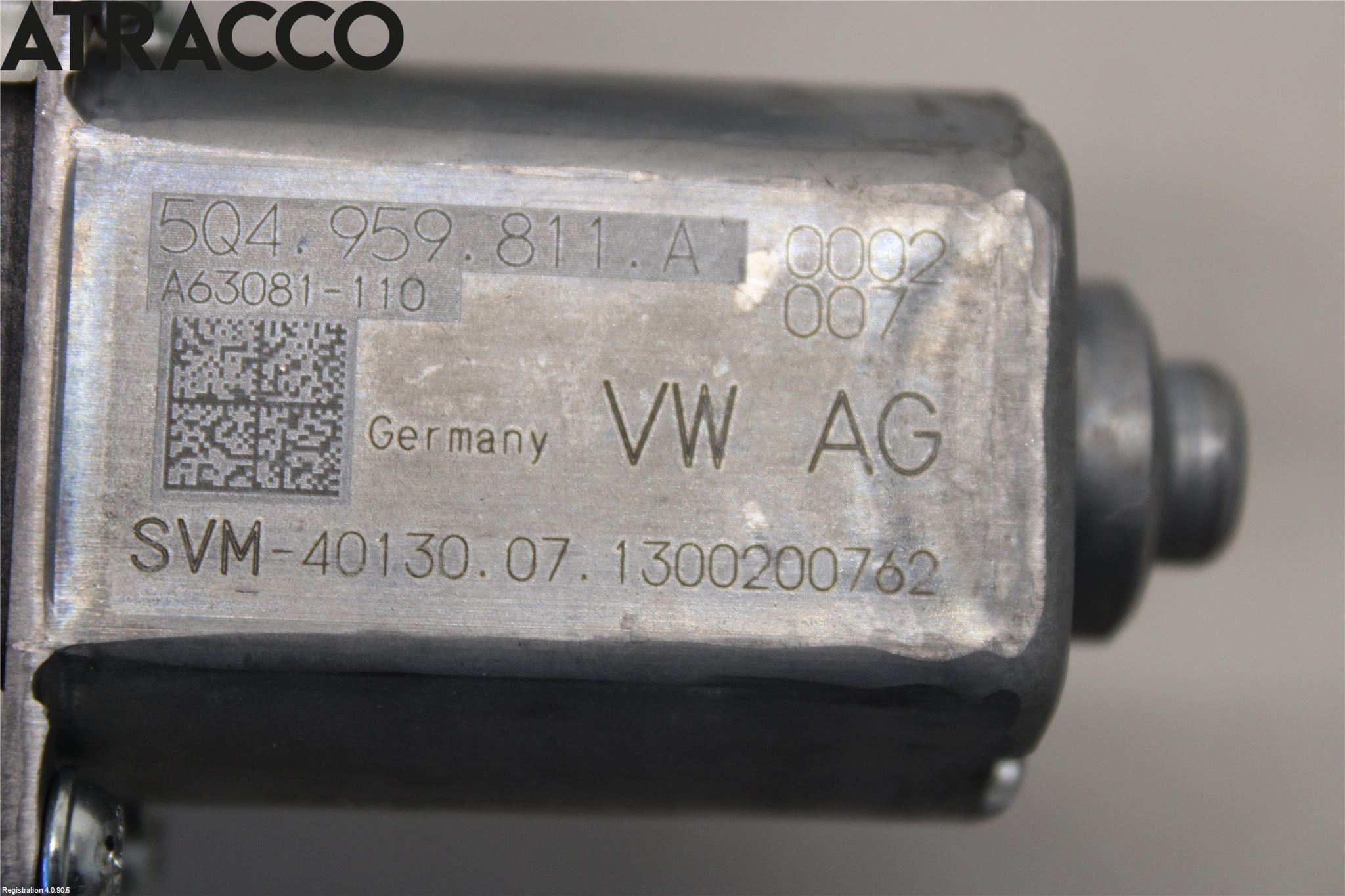 Volkswagen VW GOLF / E-GOLF VII 13-20 Vindusheismotor