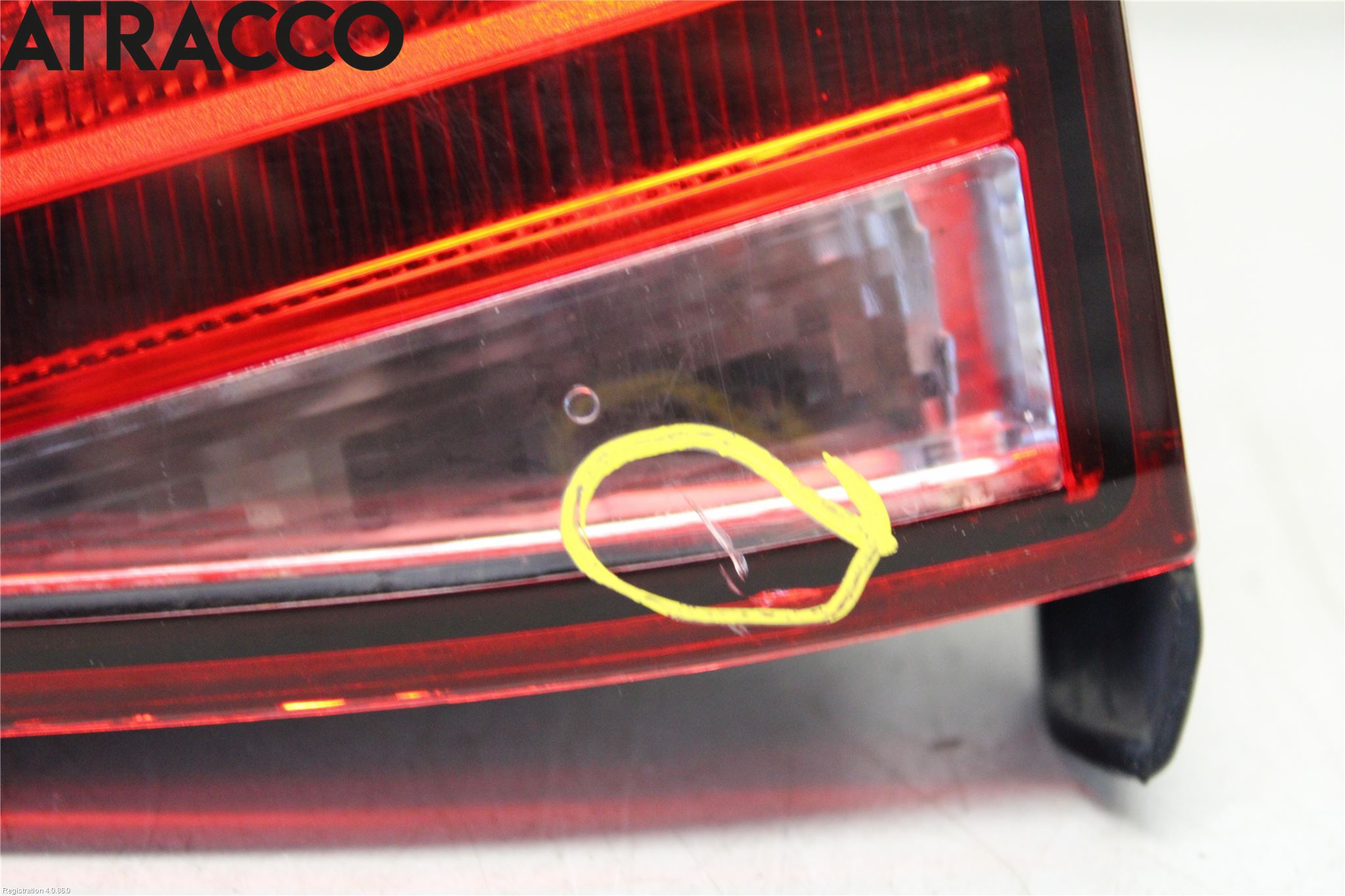 Volkswagen VW GOLF / E-GOLF VII 13-20 Baklykt Høyre  På Luke(Indre)