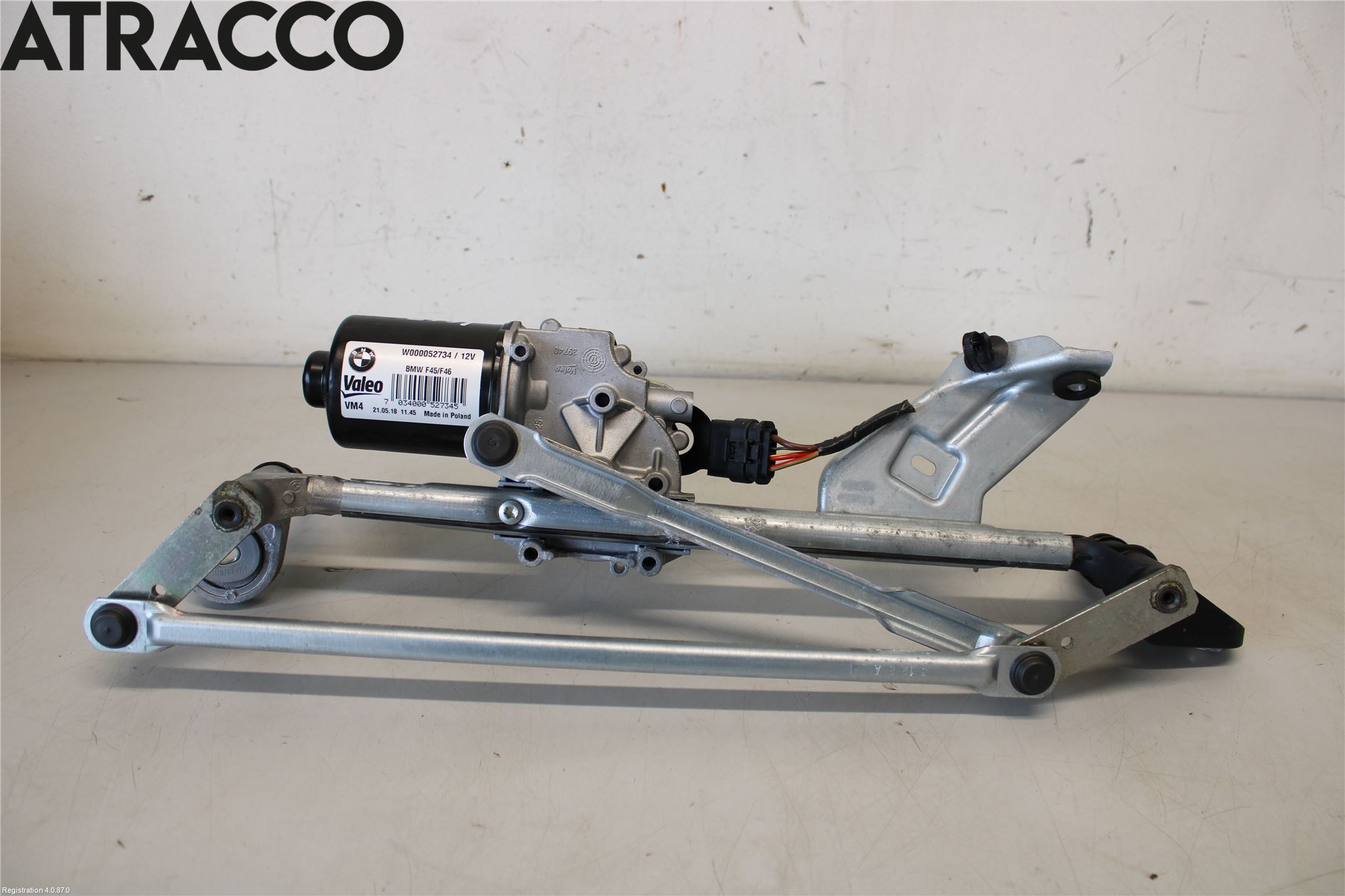 BMW 2 F45 Active Tourer 14-21 Viskermotor Frontrute