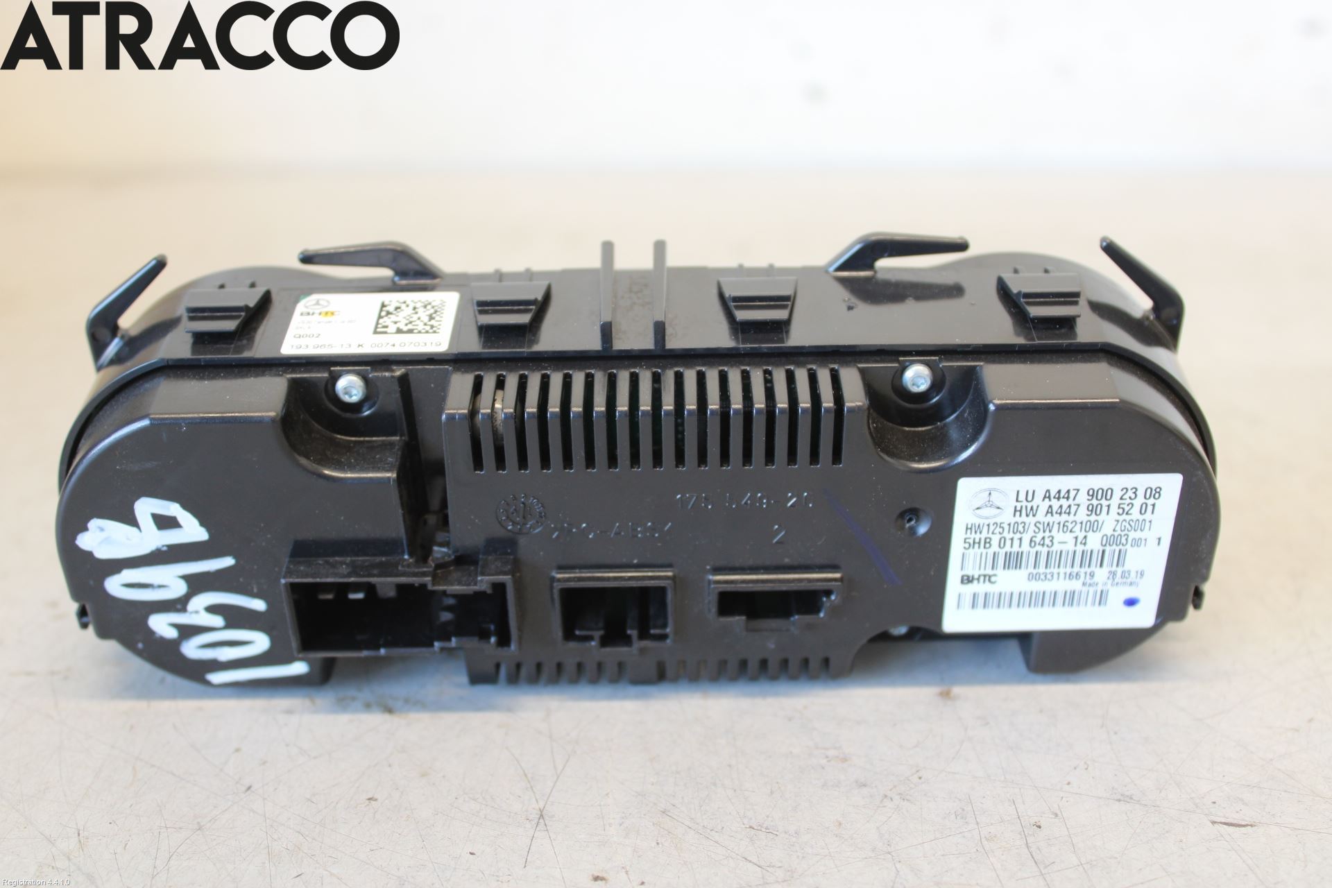 Mercedes-Benz MB VITO/V-KLASS (W640,W447,W448) 14- Varme Ac Betjening-Display