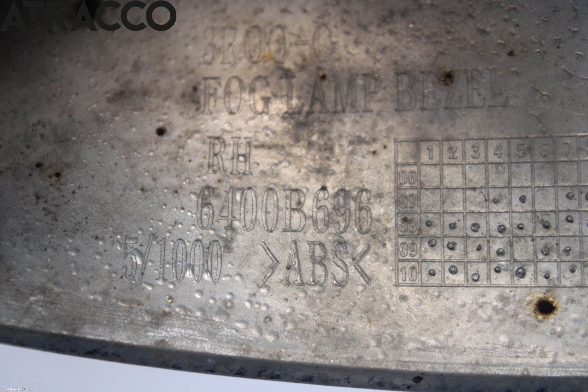 Citroen C-CROSSER Frontlykt Kurve-Tåkelys Ramme