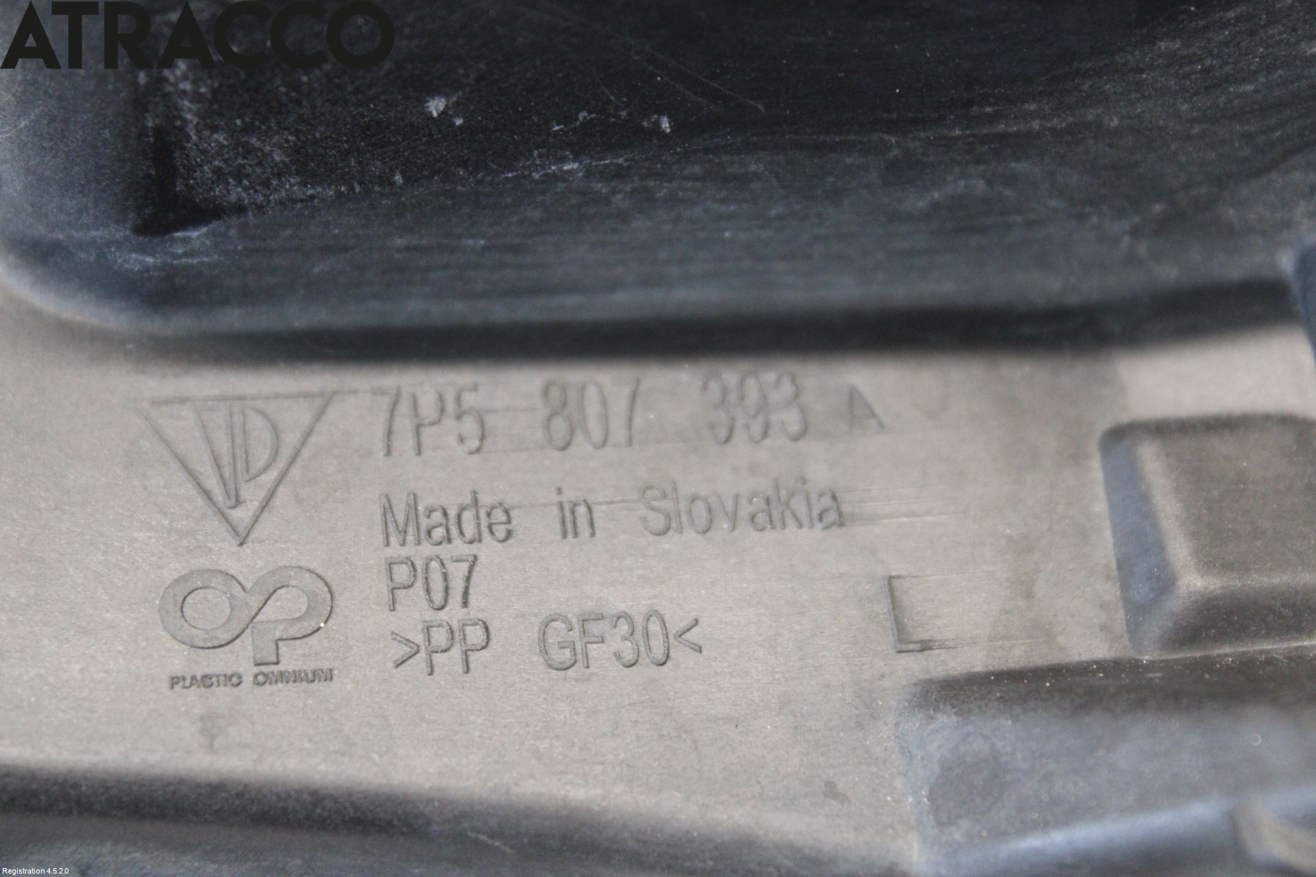 Porsche CAYENNE 03- Støtfangerfeste Bak Venstre