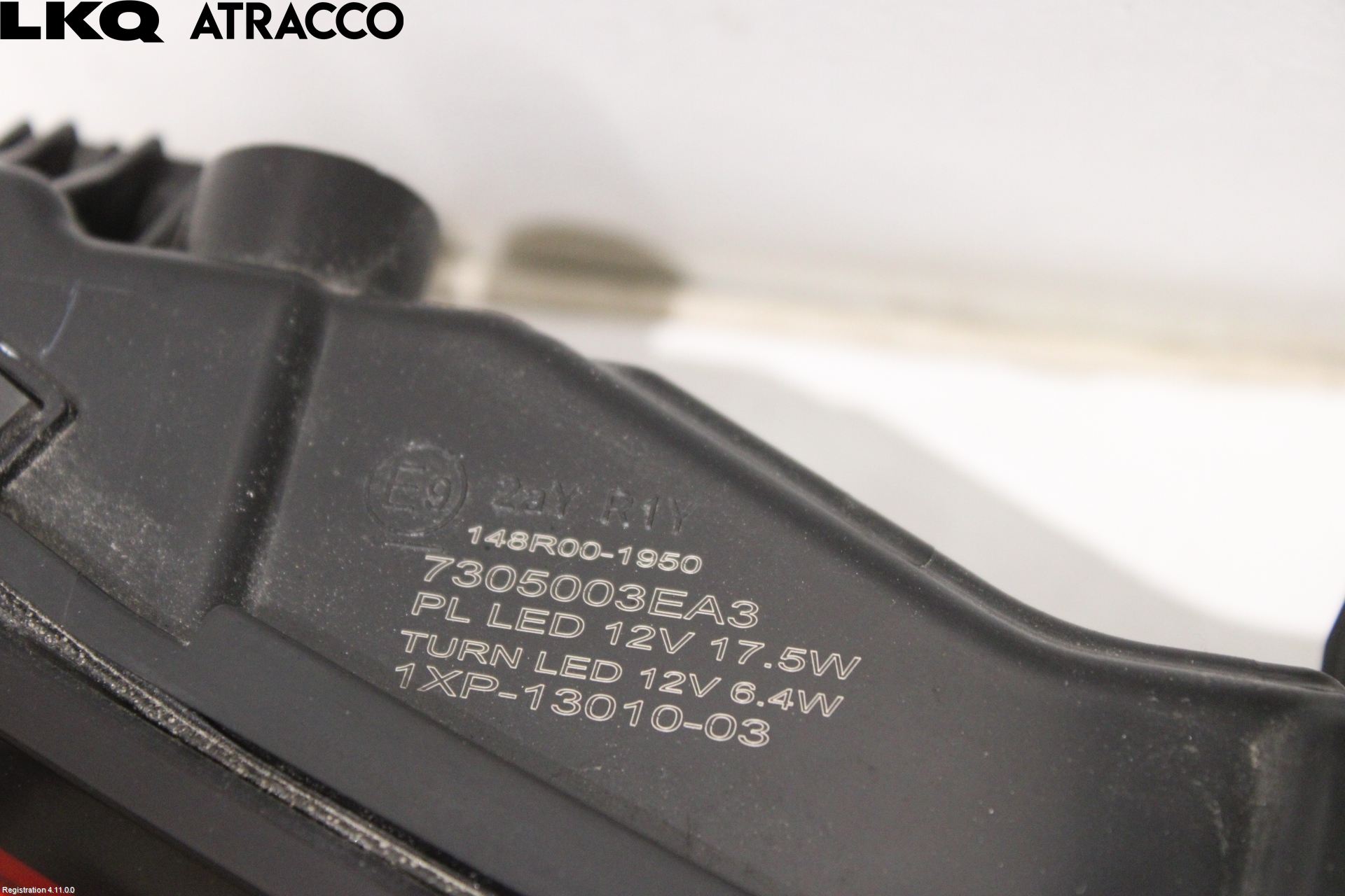 XPENG G9 22- Baklykt Ryggelys-Tåkelys