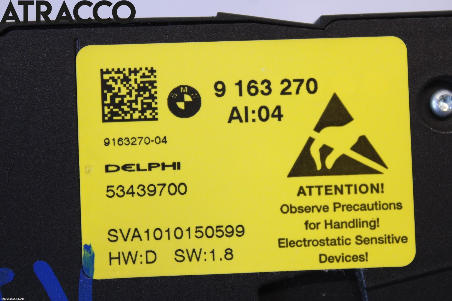 BMW 5 F10/F11/F18 09-17 Bryter Sete Regulering