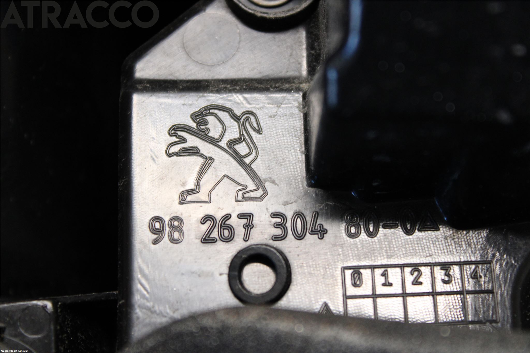 Peugeot 2008 13-20 Baklykt Venstre