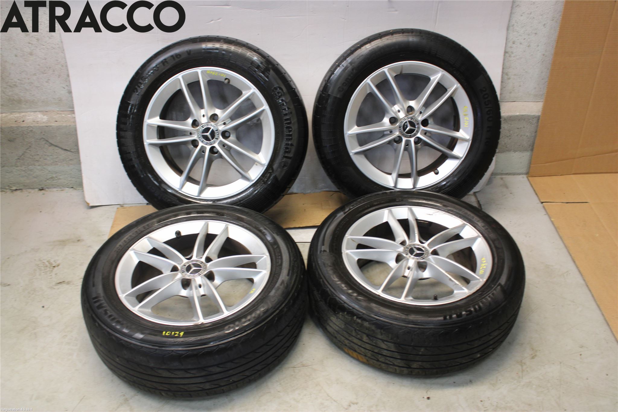 Mercedes-Benz MB B-KLASS (W246/W242) 12-19 Felg Aluminium Sett 4Stk