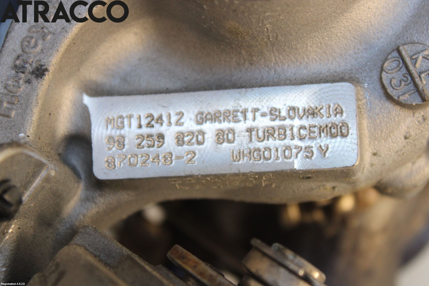 Opel GRANDLAND X 18- Turboaggregat