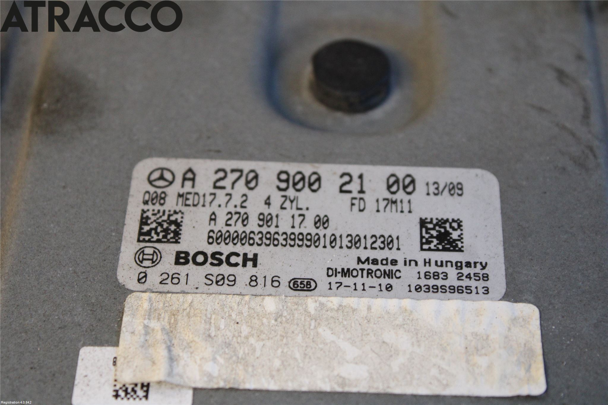 Mercedes-Benz MB B-KLASS (W246/W242) 12-19 Styreenhet Innsprøytning