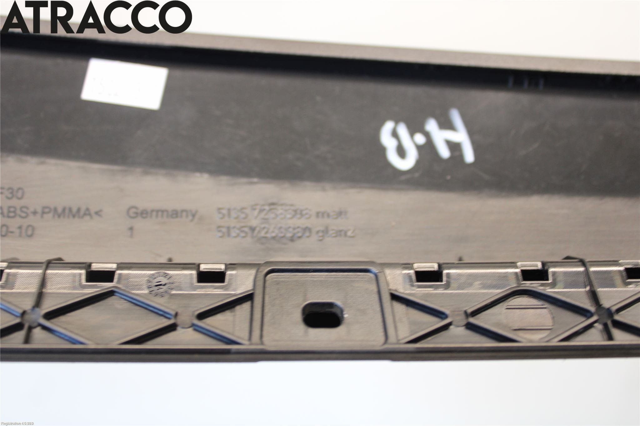 BMW 3 F30/F31/F80 12-19 Dør Dekorlist Hb