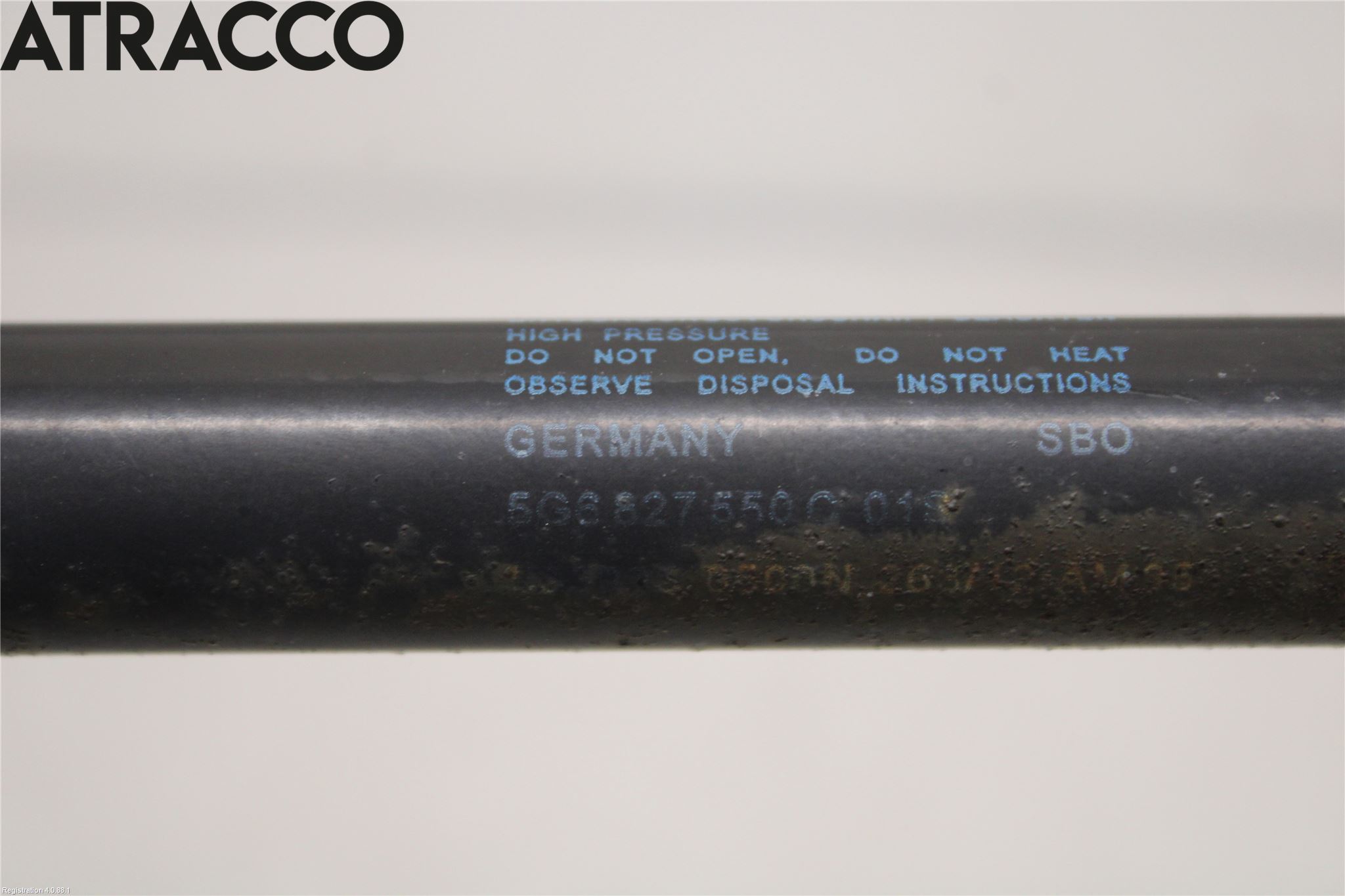 Volkswagen VW GOLF / E-GOLF VII 13-20 Bakluke Demper-Gassfjær