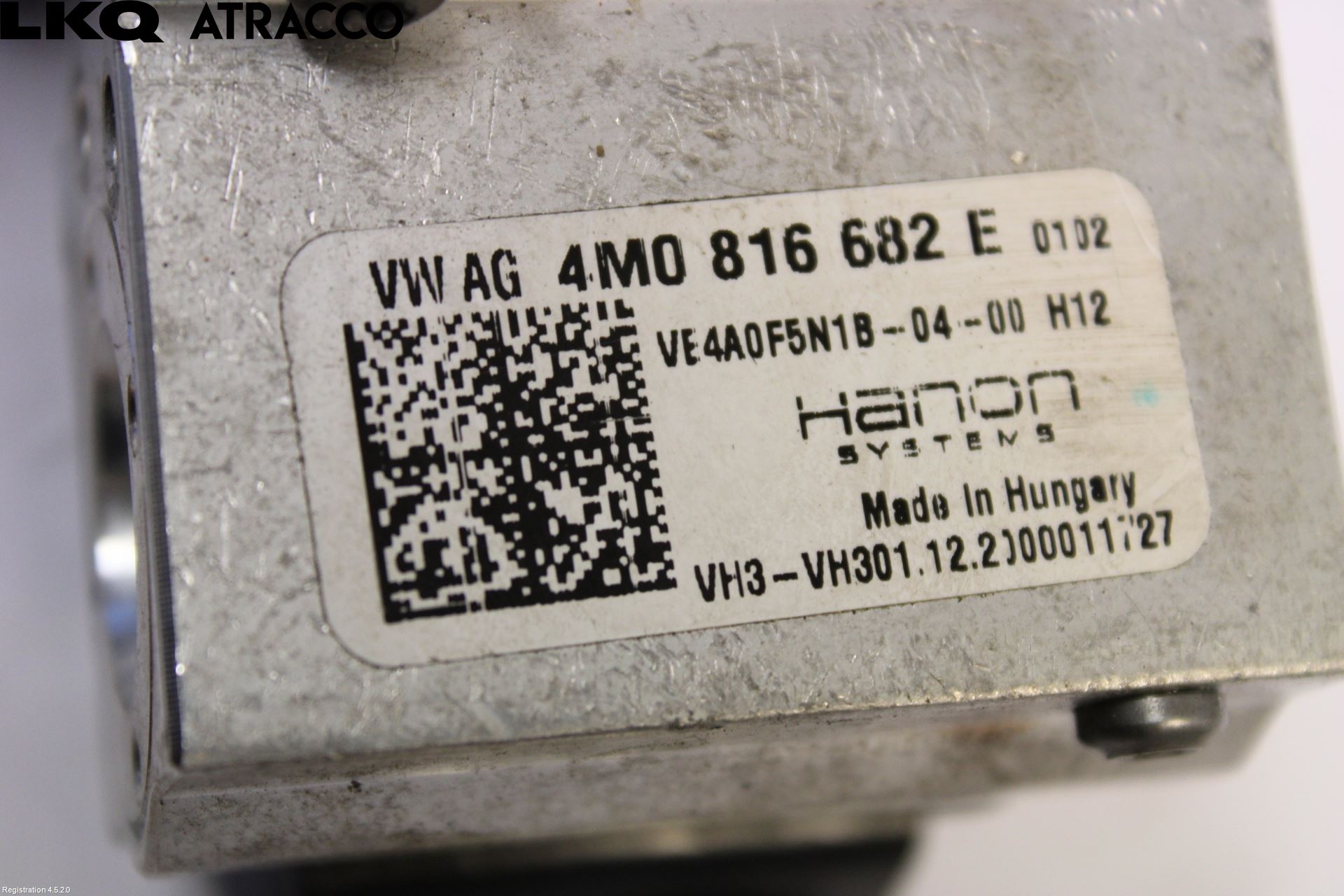 Porsche TAYCAN 20- Varme Ac Ekspansjonsventil