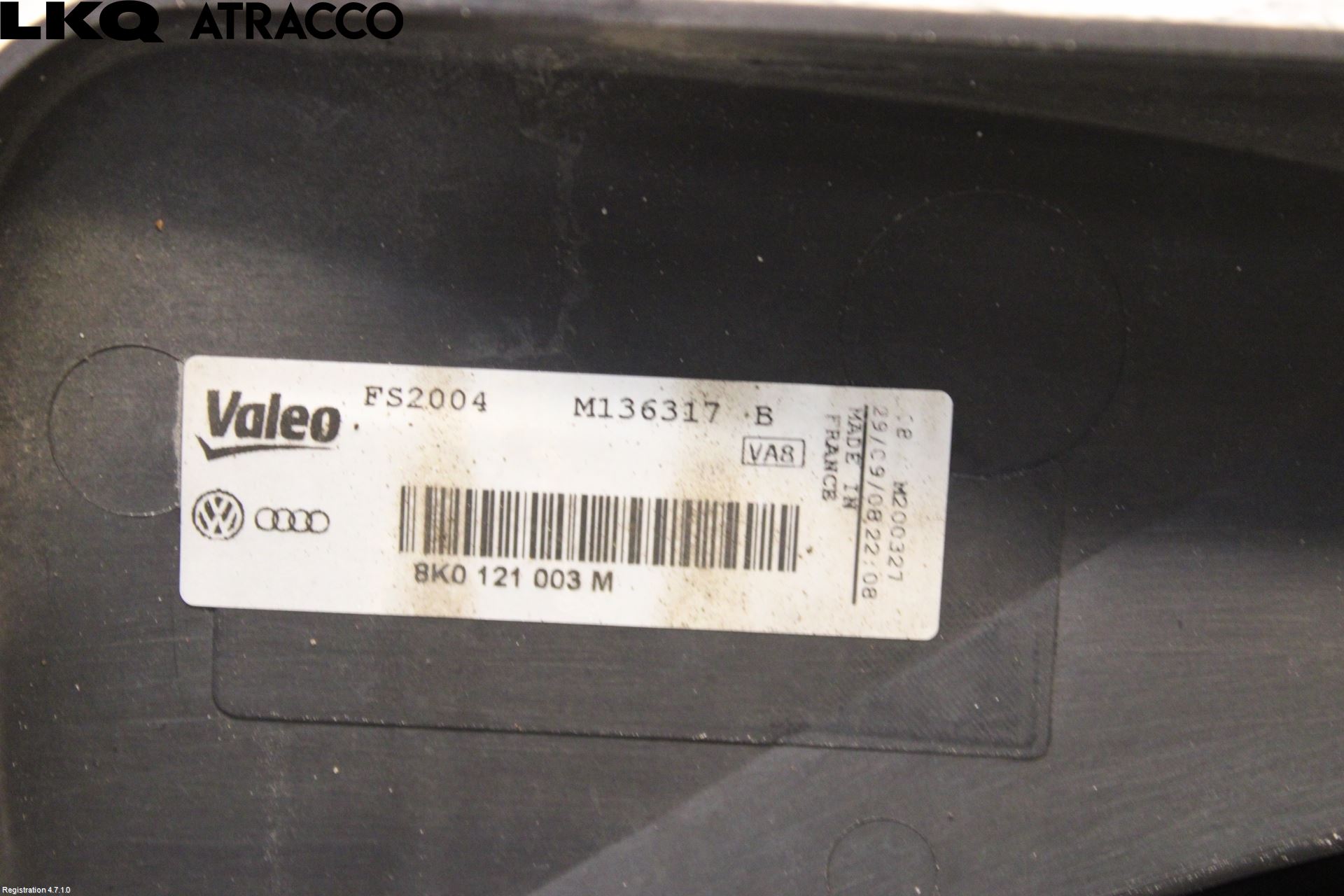 Audi Q5 09-16 Kjølevifte Elektrisk