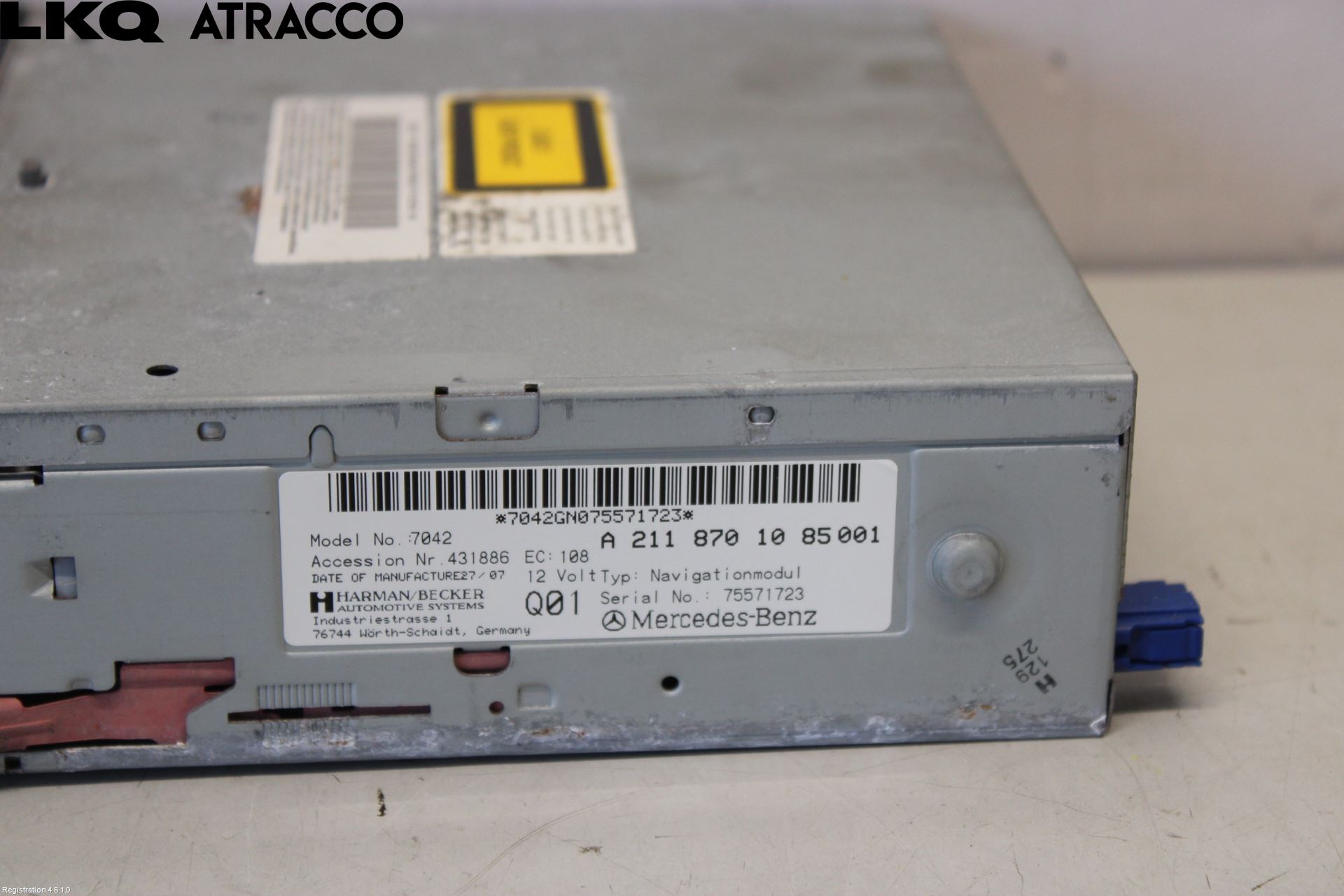 Mercedes-Benz MB E-KLASS (W211) 02-09 Gps Navigator