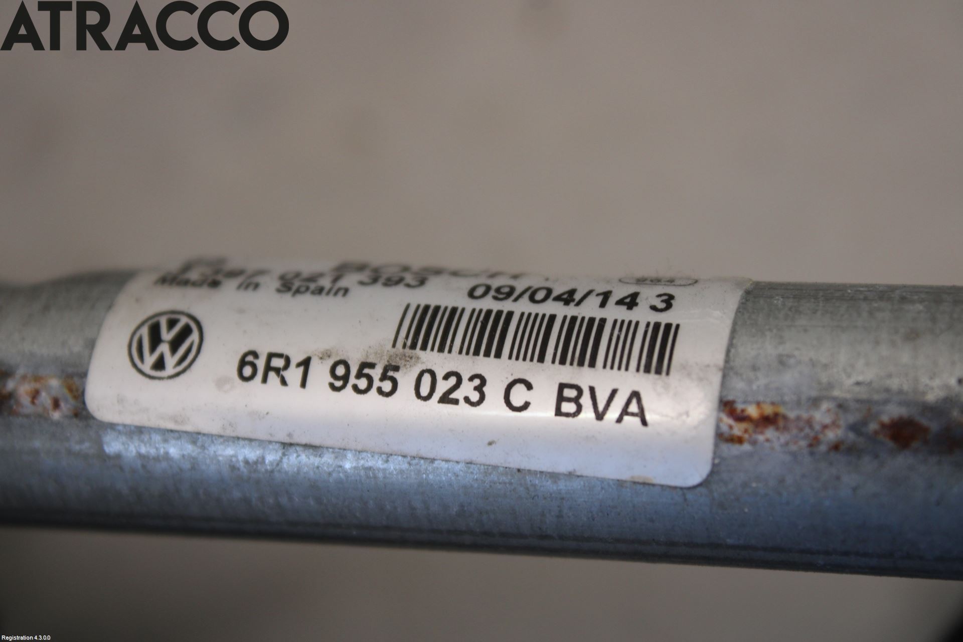 Volkswagen VW POLO 10-17 Viskermotor Frontrute