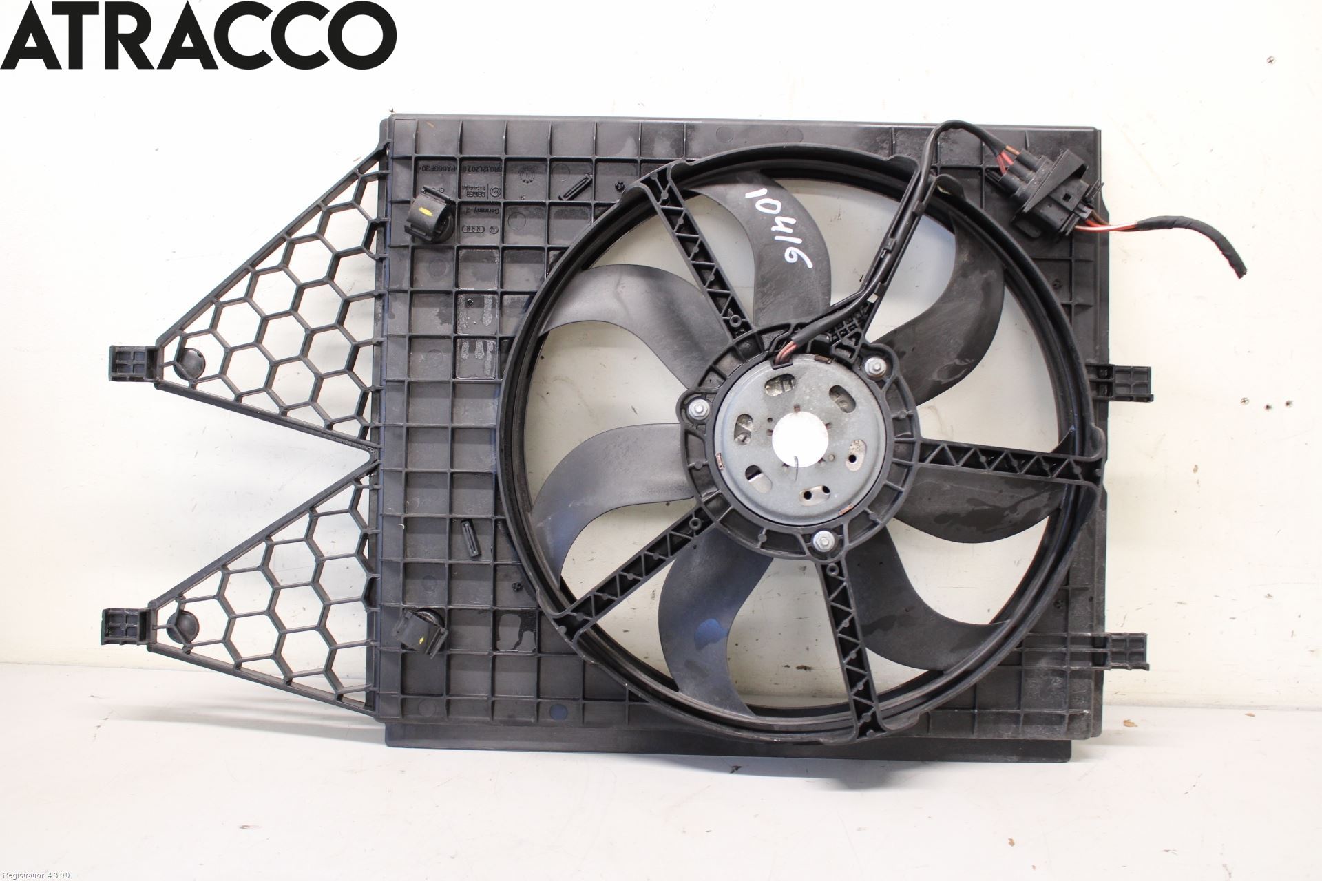 Volkswagen VW POLO 10-17 Kjølevifte Elektrisk