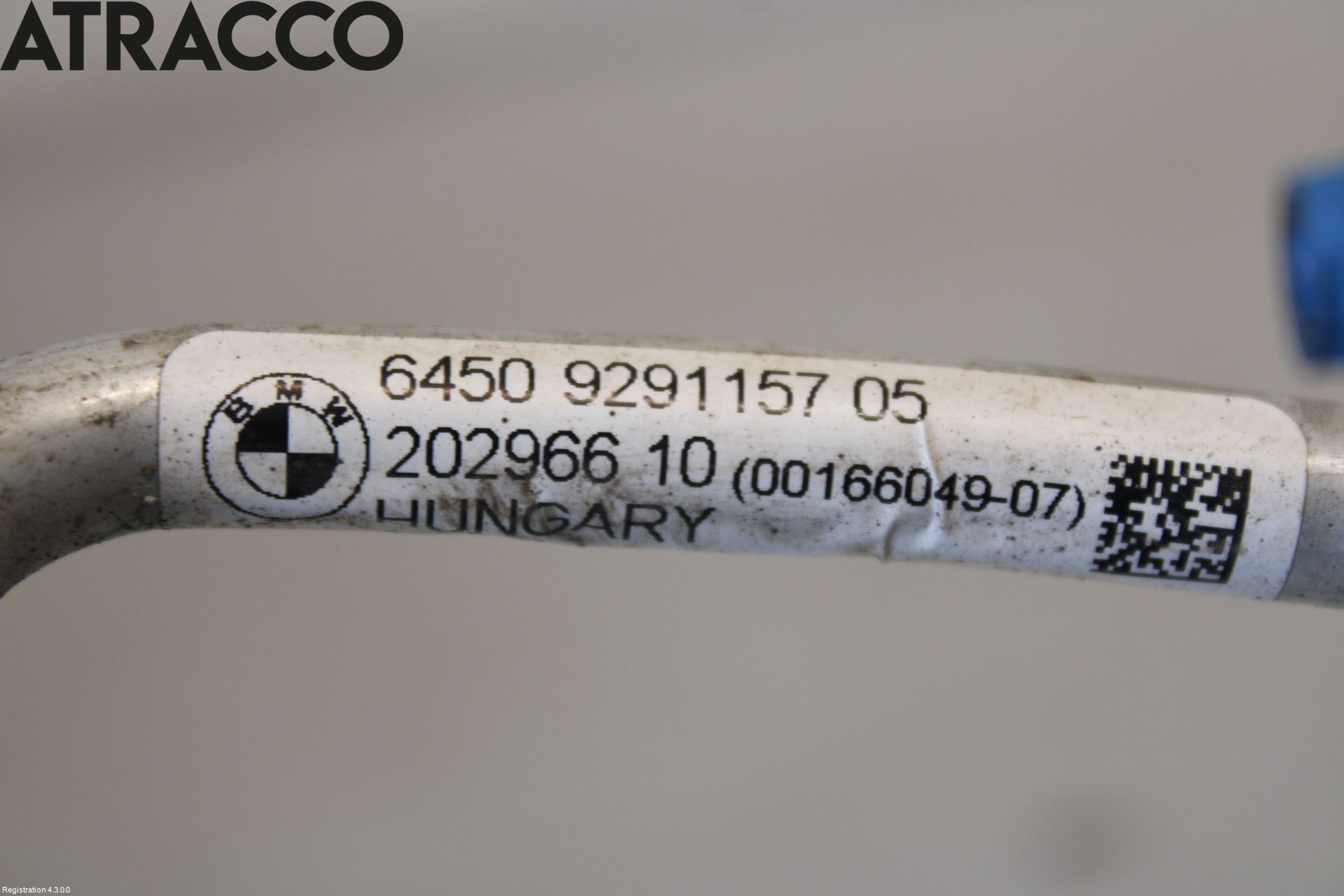 BMW i3 I01 13-22 Varme Ac Slange - Rør