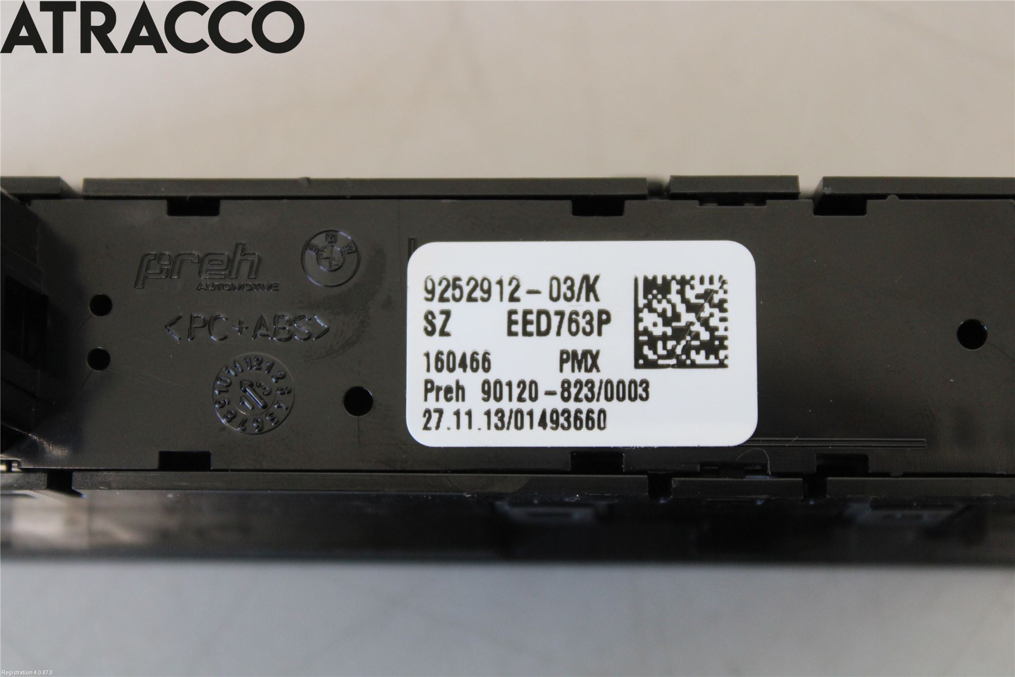 BMW 3 F30/F31/F80 12-19 Bryter Multifunksjon