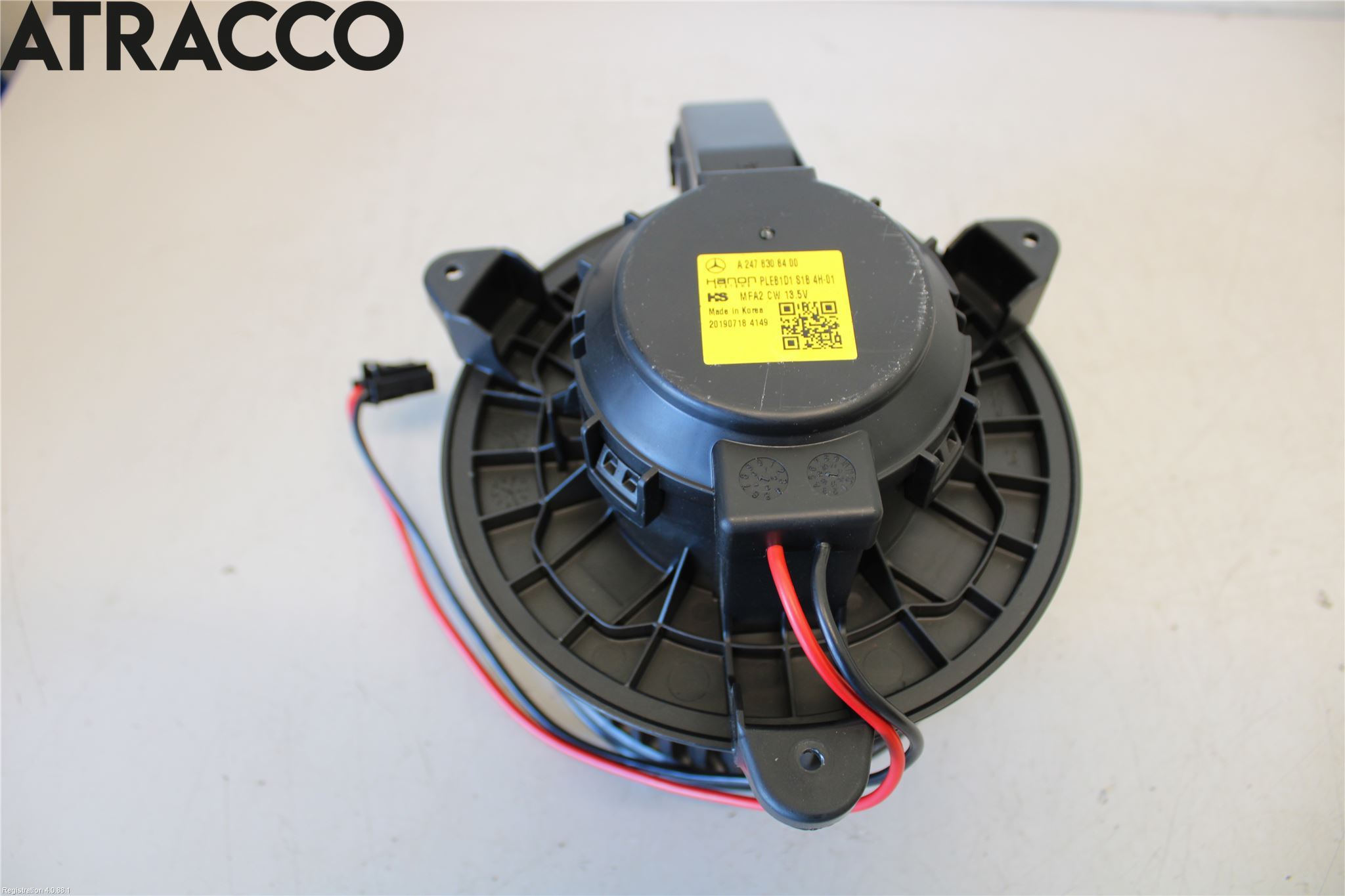 Mercedes-Benz MB B-KLASS (W246/W242) 12-19 Varmeapparat Viftemotor