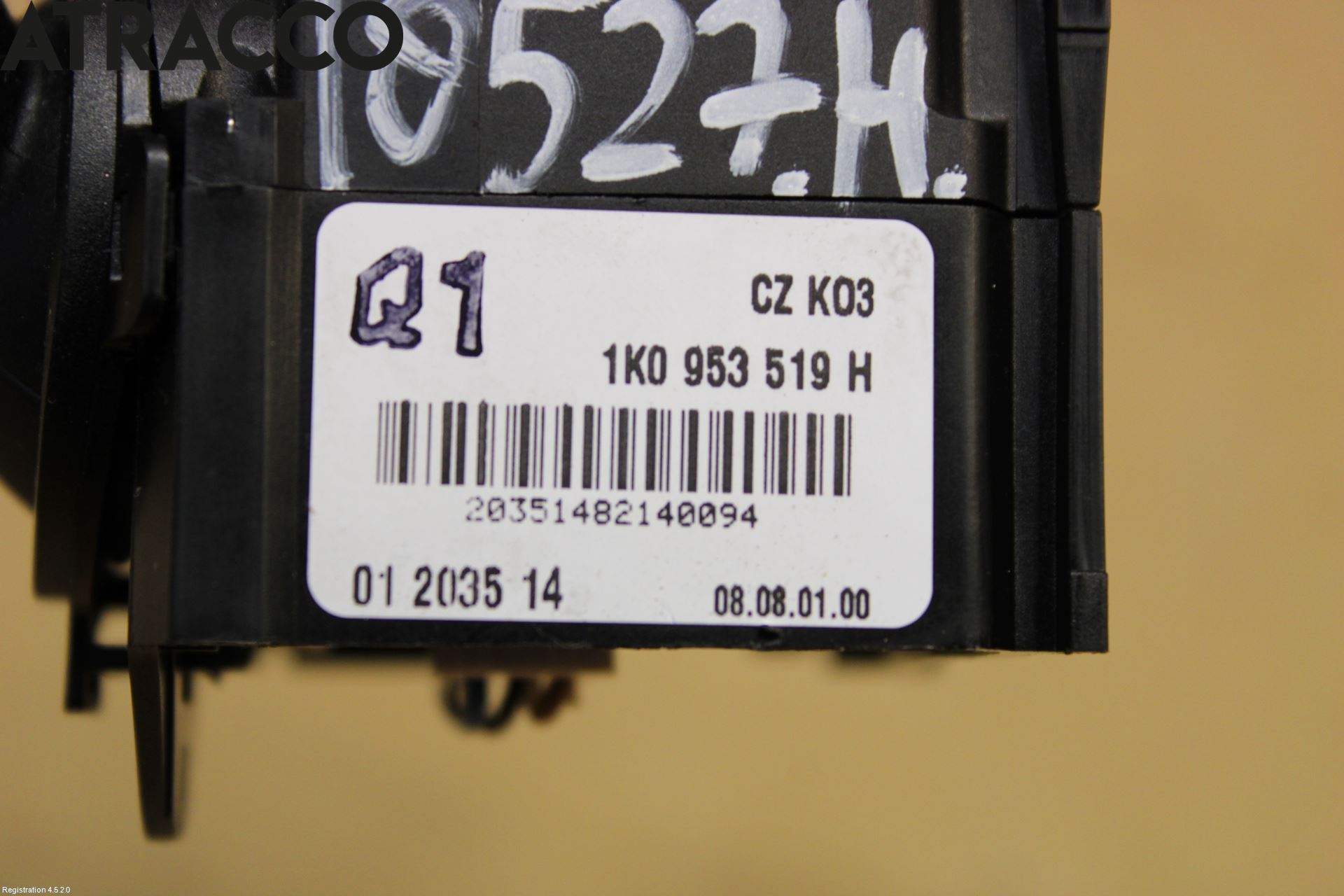 Volkswagen VW SCIROCCO 09-17 Bryter Ratt Visker - Spyler