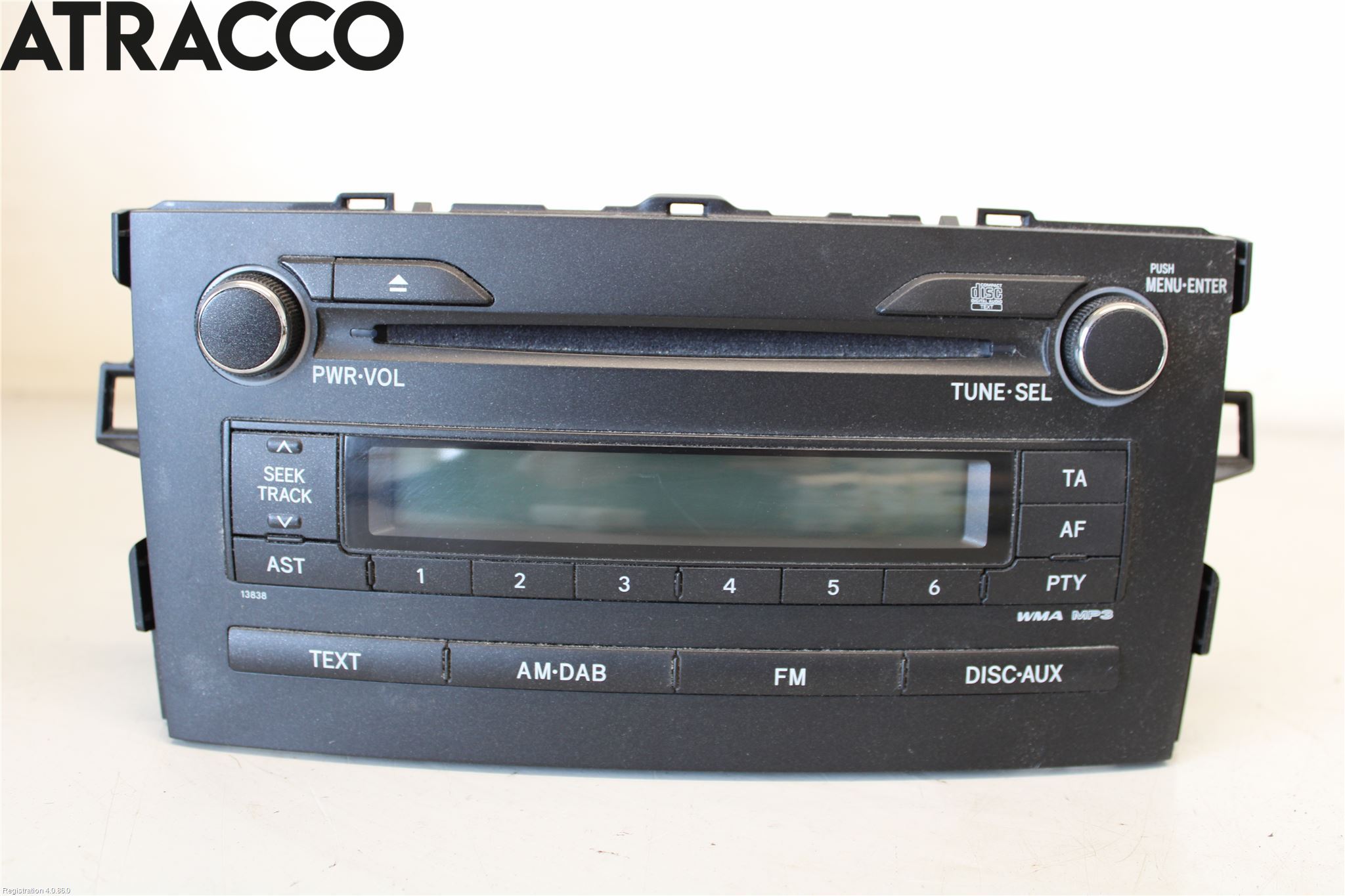 Toyota AURIS 10-12 Stereo Radio Med Cd