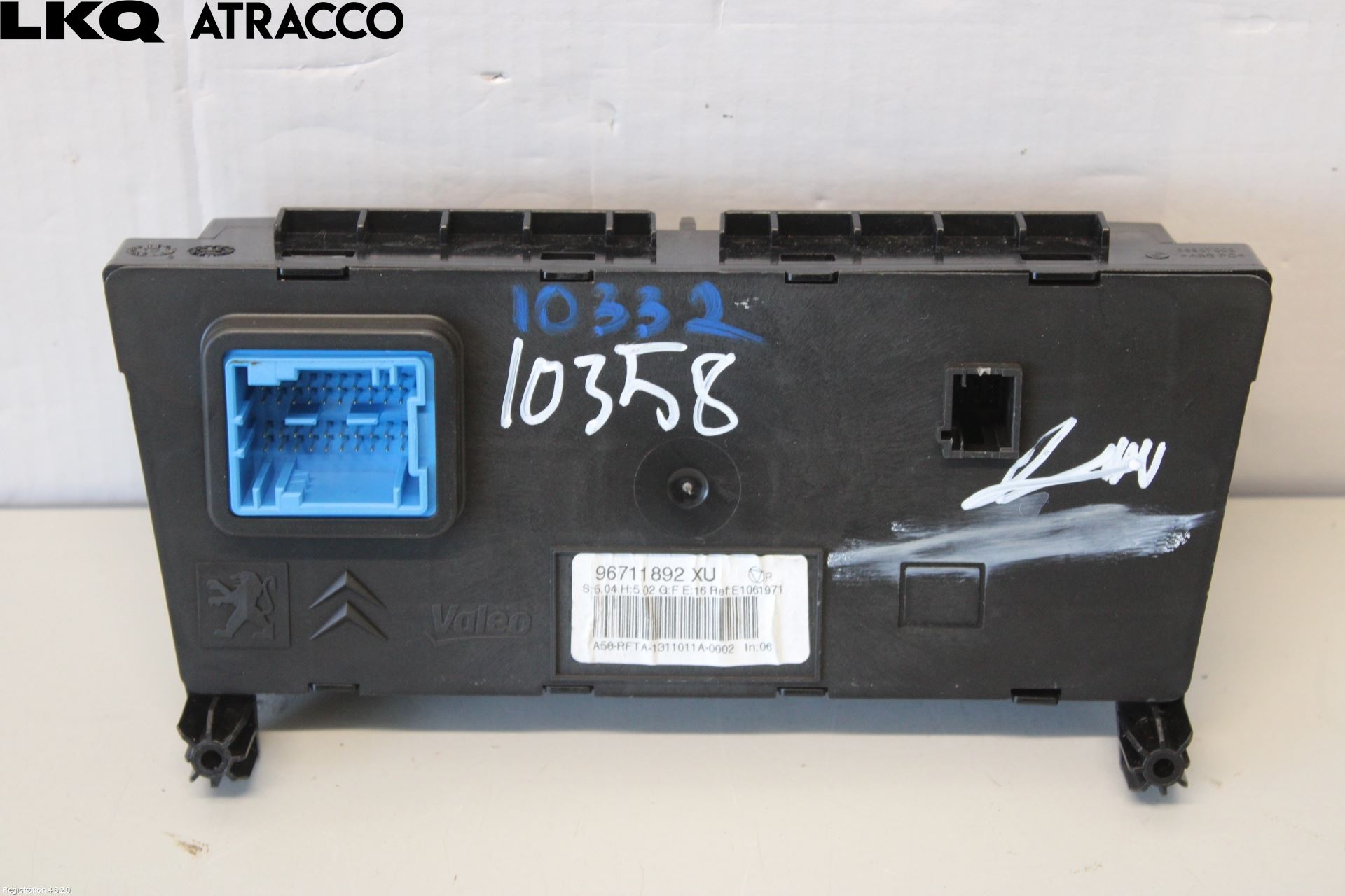 Citroen C3 PICASSO Varme Ac Betjening-Display