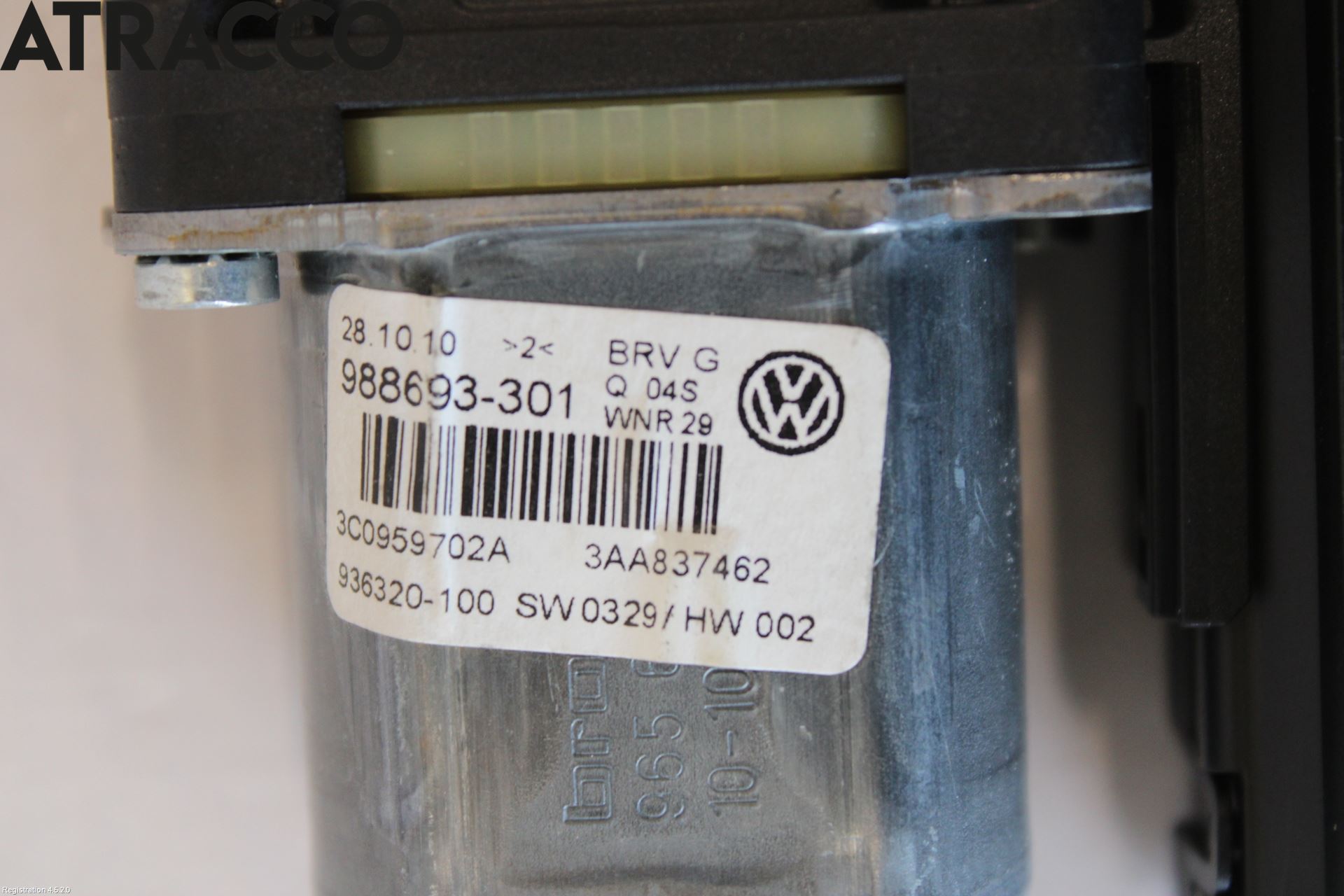 Volkswagen VW PASSAT 11-14 Vindusheismotor