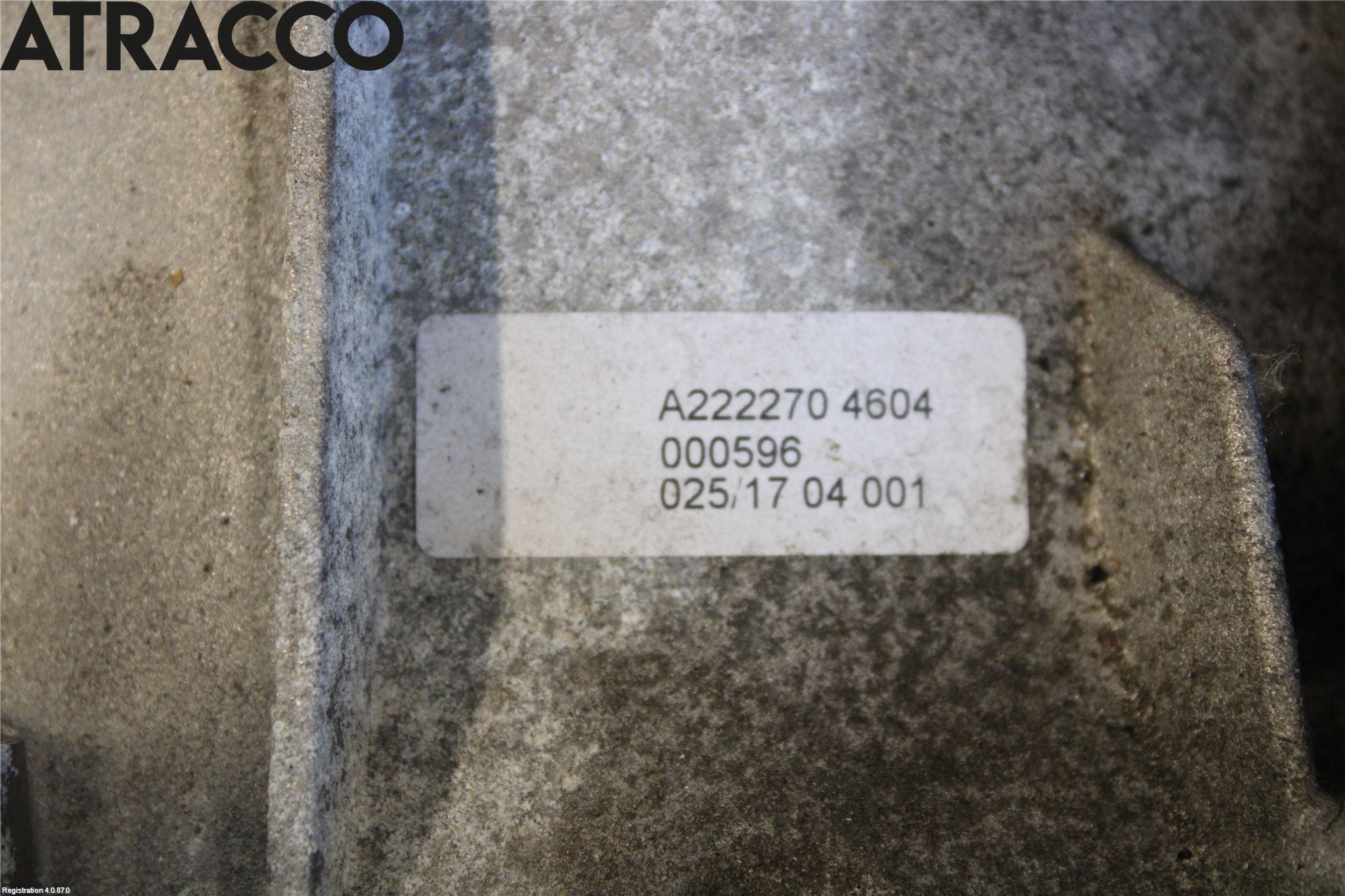 Mercedes-Benz MB C-KLASS (W205) 14-21 Gearkasse Automat