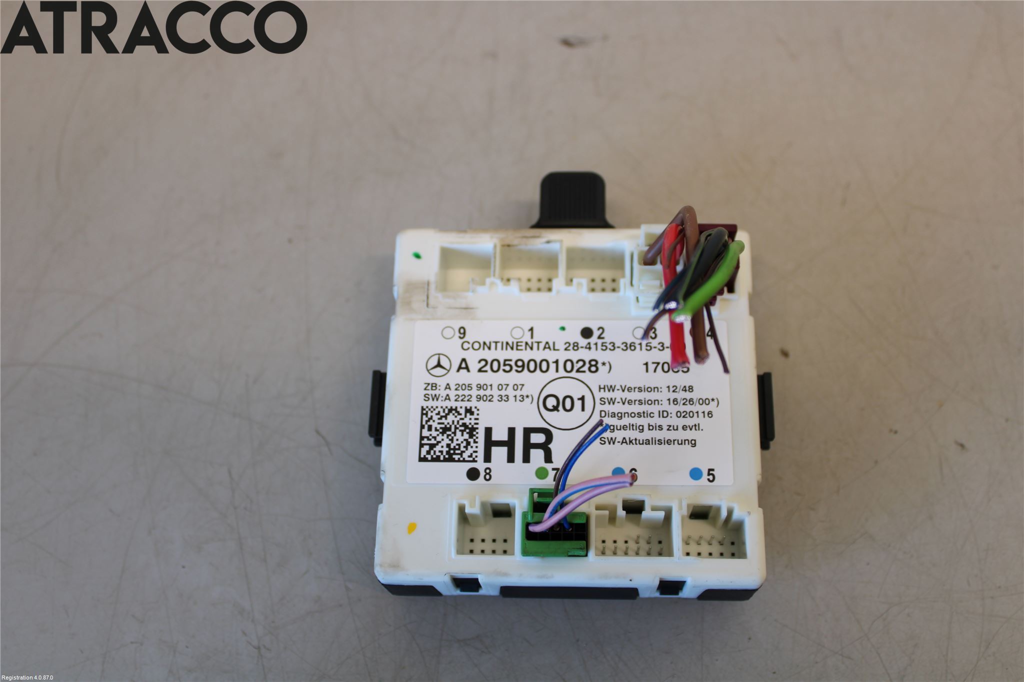 Mercedes-Benz MB C-KLASS (W205) 14-21 Styreenhet Dør