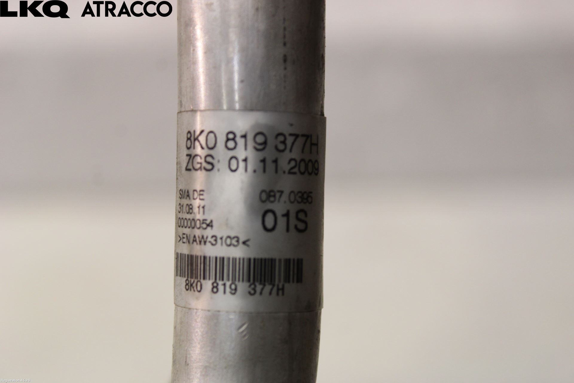 Audi S5 07- Varme Ac Slange - Rør