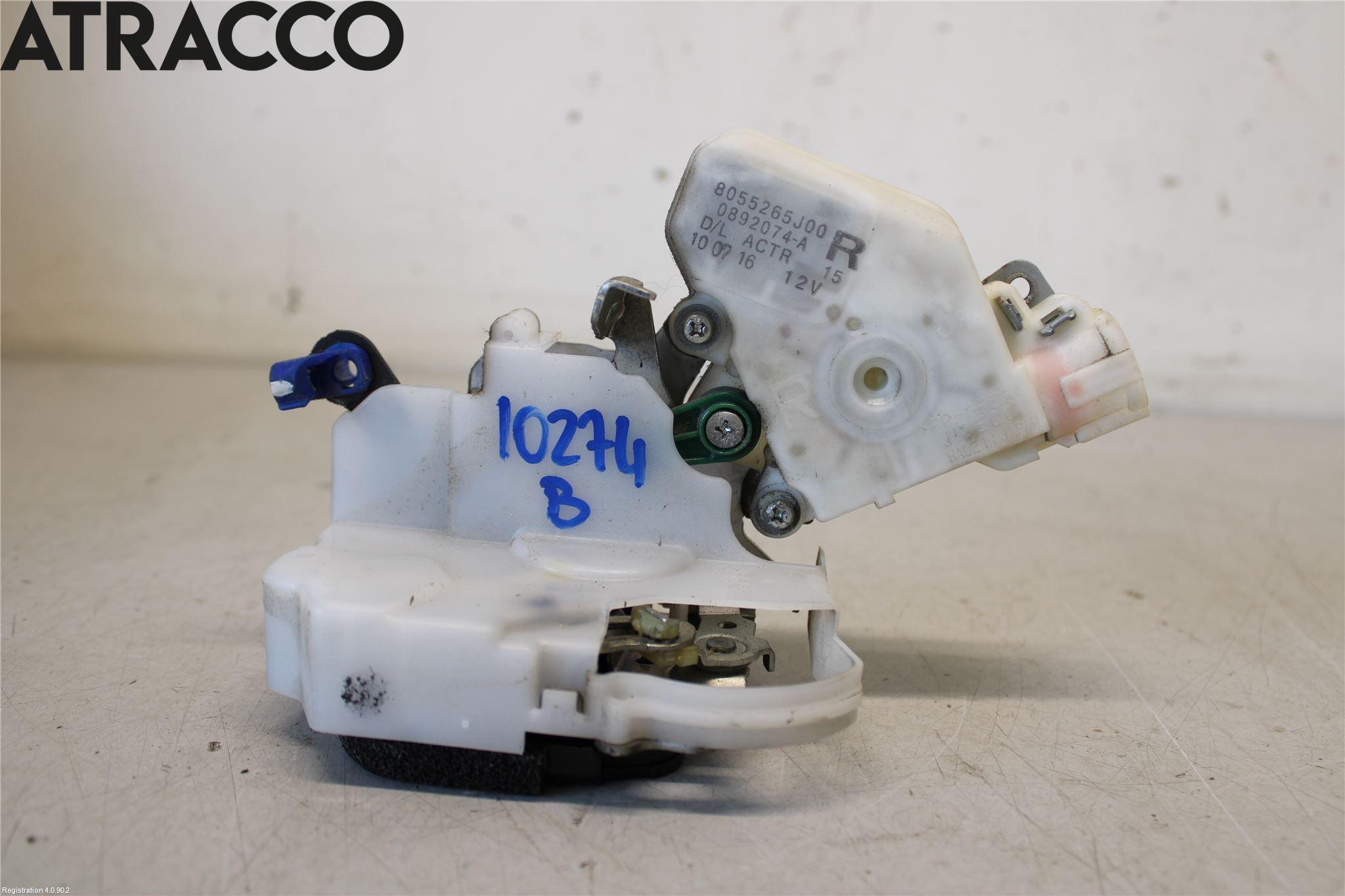 Suzuki GRAND VITARA II 06-14 Bakluke-Lokk Låsekasse