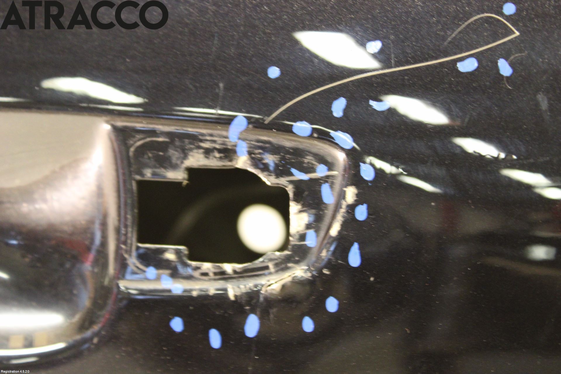 Porsche CAYENNE 03- Dør 4D Bak Venstre