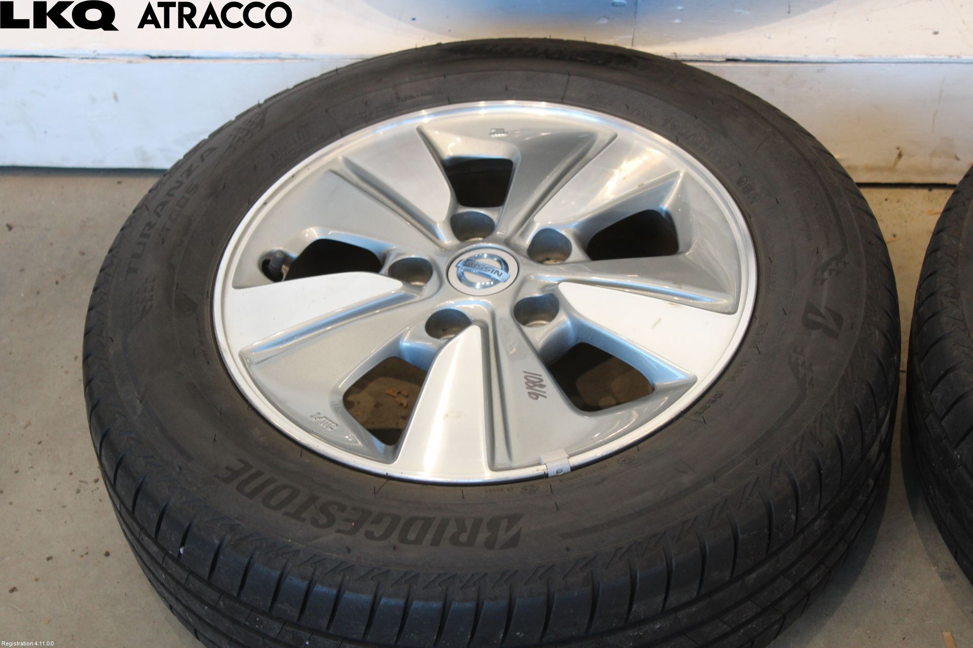 Nissan E-NV200/EVALIA Dekk Sommer På Alu Felg 4Stk