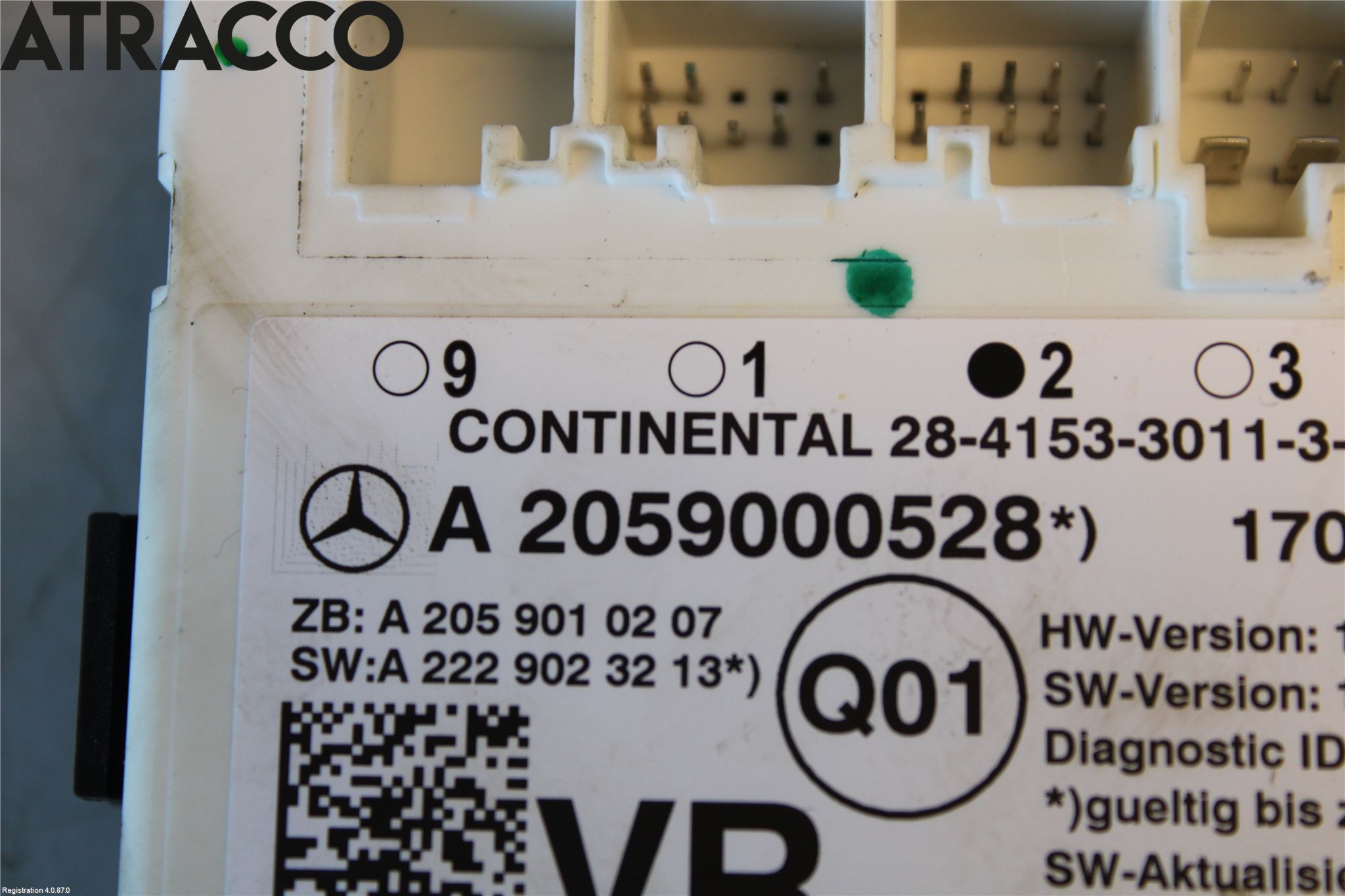 Mercedes-Benz MB C-KLASS (W205) 14-21 Styreenhet Dør