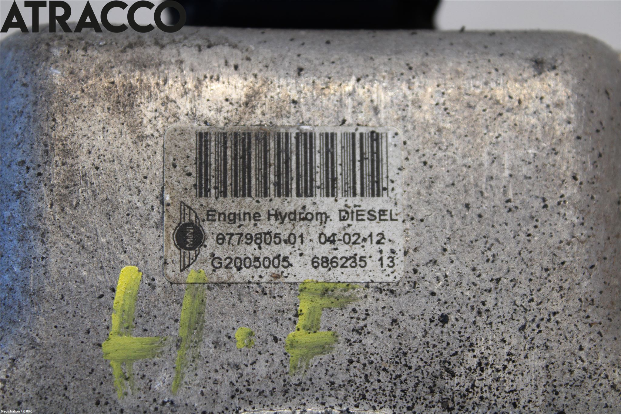 Mini COUPE R56 05-14 Motor Feste Gummi