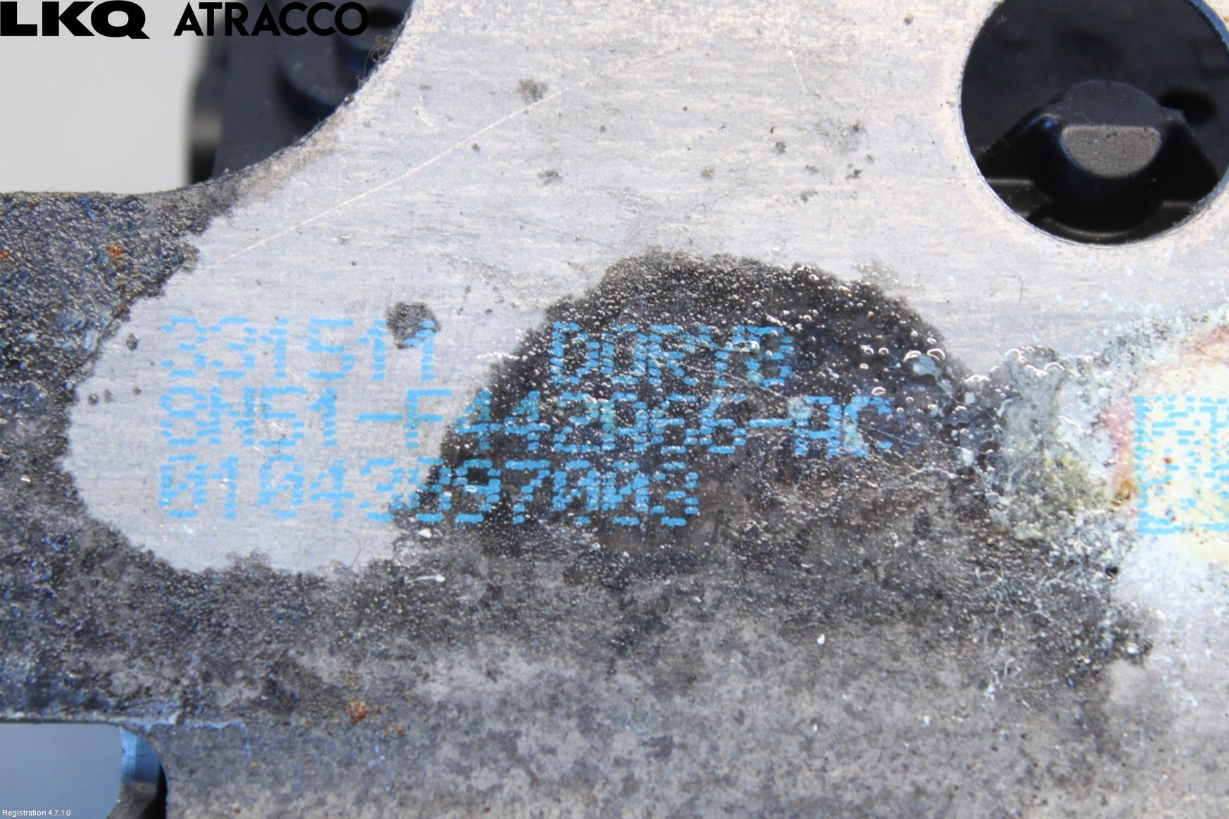 Volvo V60 11-13 Bakluke-Lokk Låsekasse