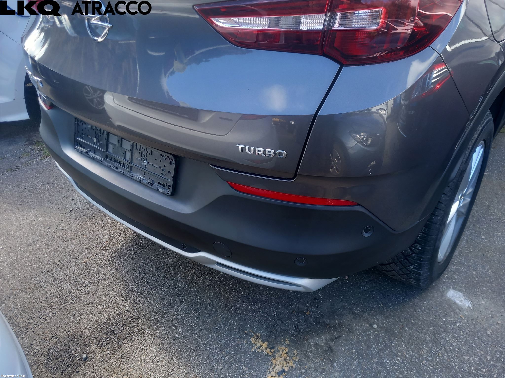 Opel GRANDLAND X 18- Støtfanger Bak