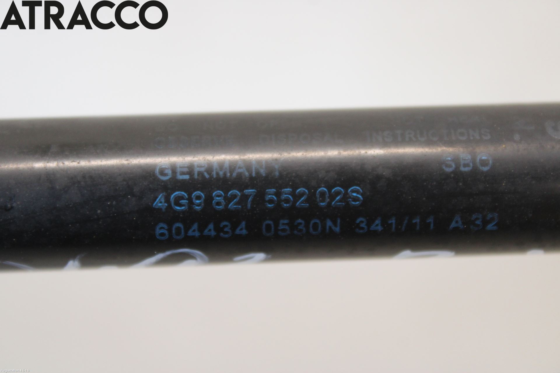 Audi A6/S6 4G 11-18 Bakluke Demper-Gassfjær