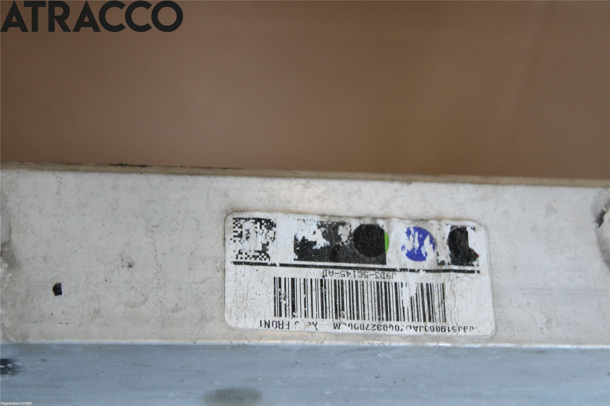 Jaguar I-PACE 18- Forstillingsbjelke(Tvergående)