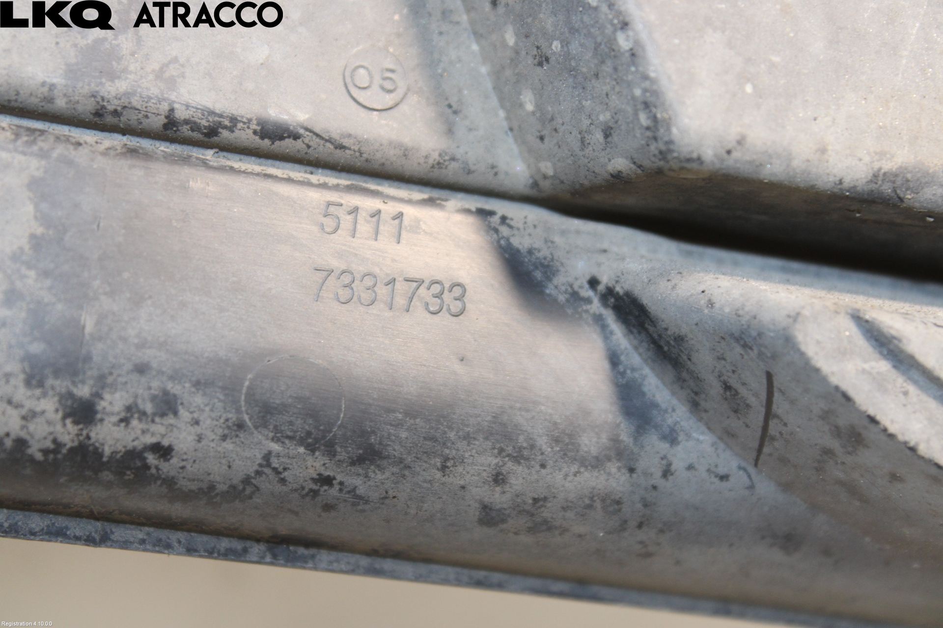 BMW 5 F10/F11/F18 09-17 Grilldel Venstre