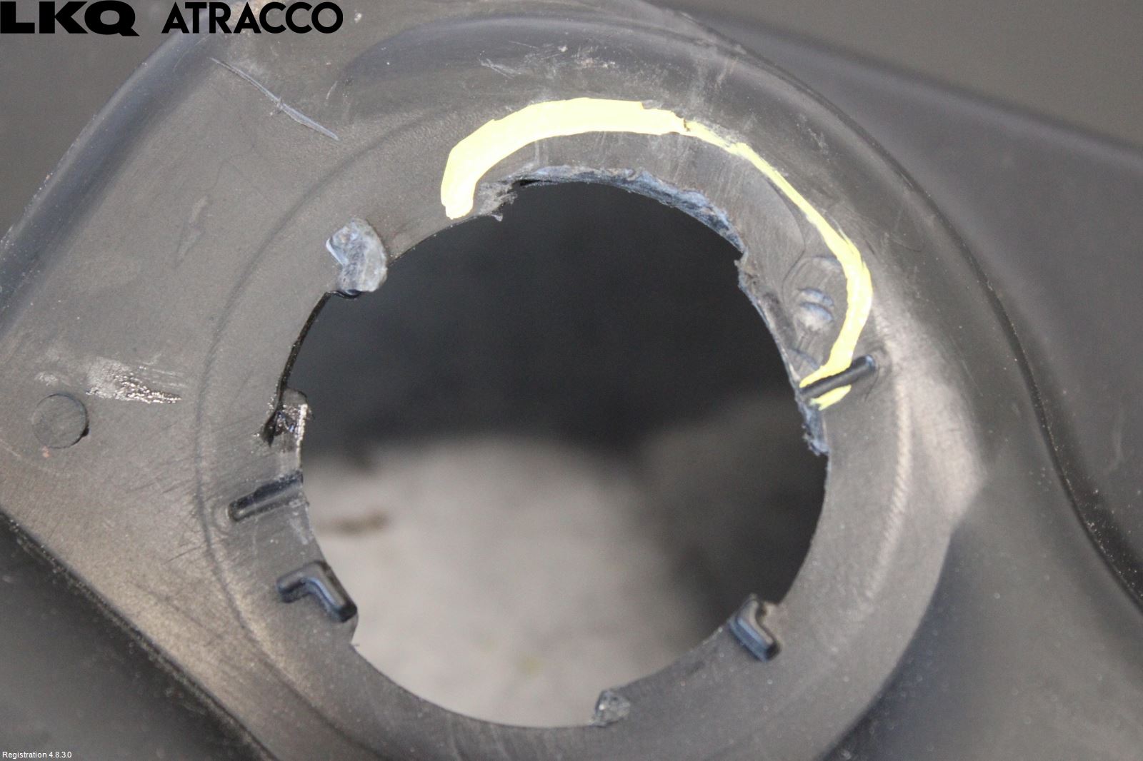 BMW 2 F45 Active Tourer 14-21 Visker Deksel-Grill-Under Frr