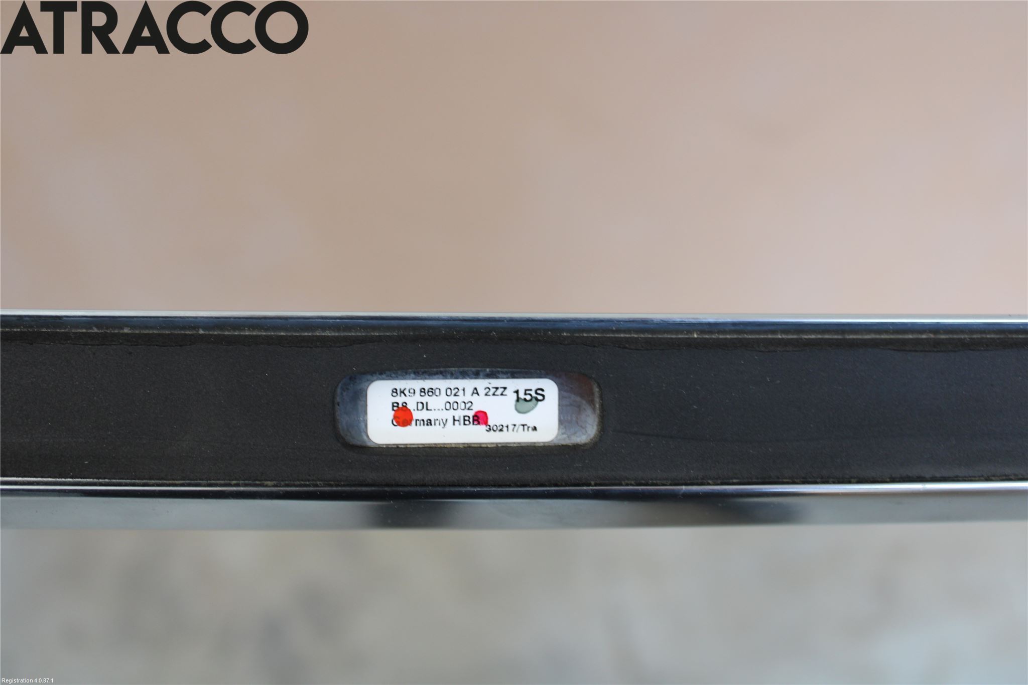 Audi A4/S4 08-11 Takrails - Stativ