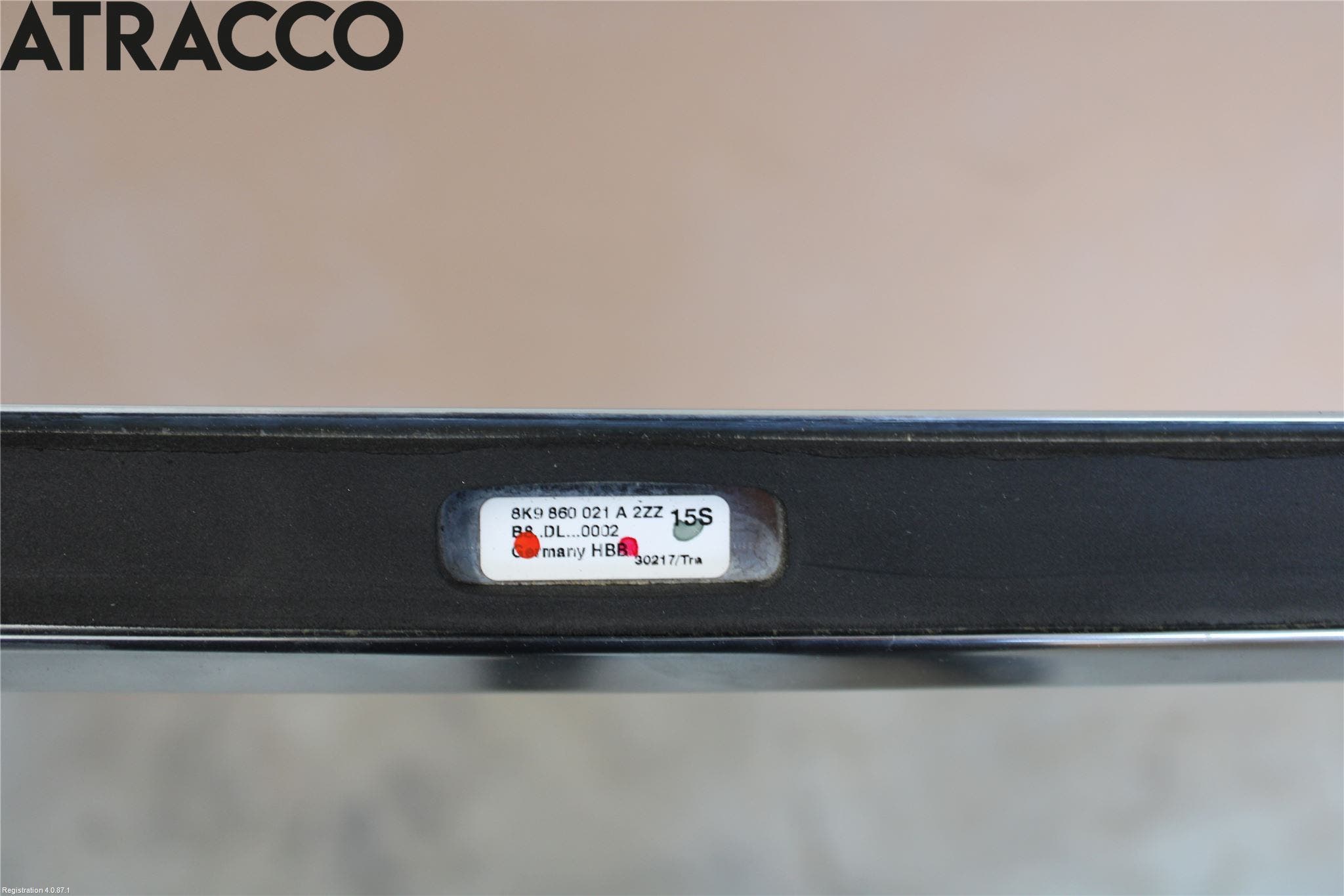 Audi A4/S4 08-11 Takrails - Stativ